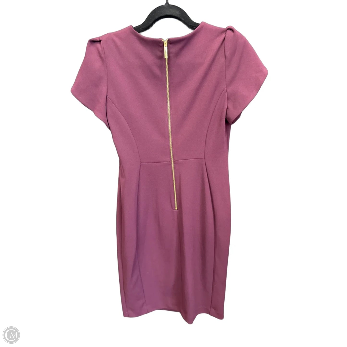 Dress Work By Calvin Klein In Blue, Size: M