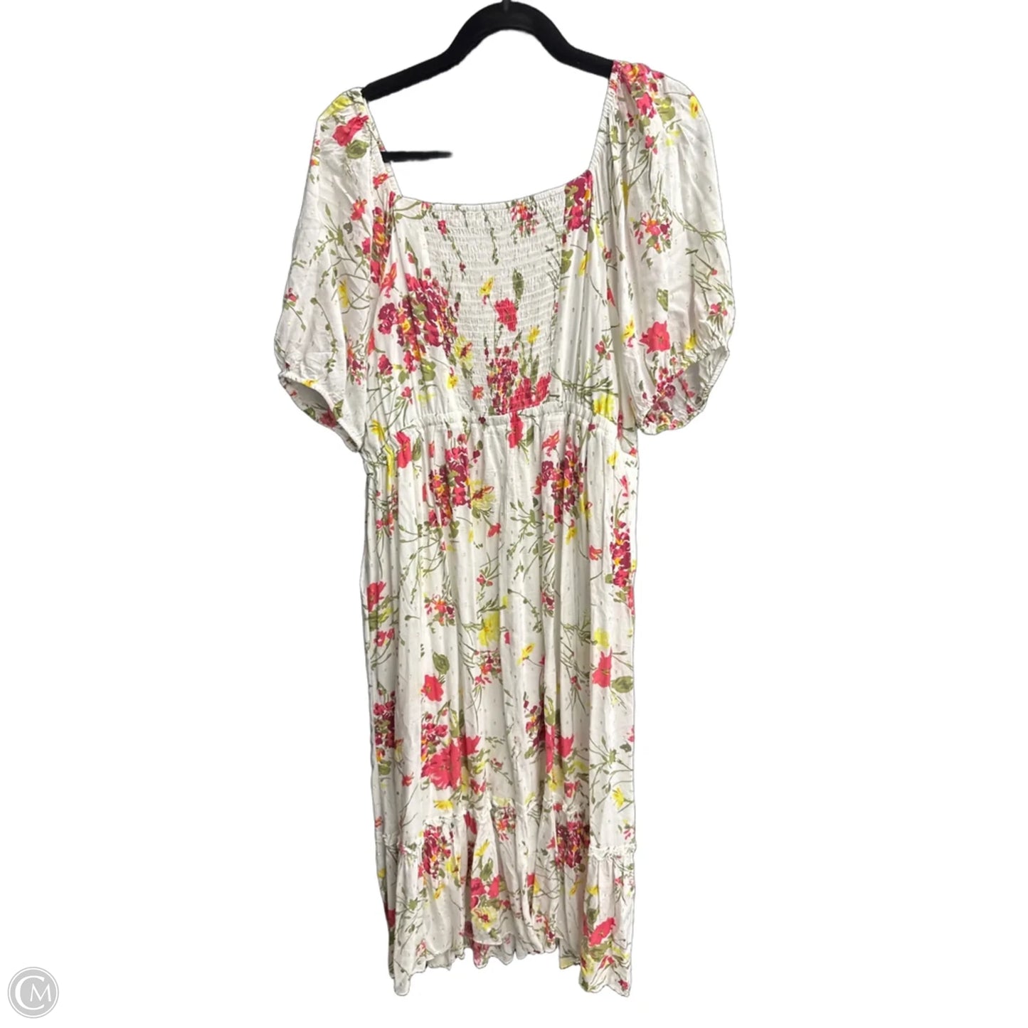 Dress Casual Maxi By Lane Bryant In Floral Print, Size: 2x