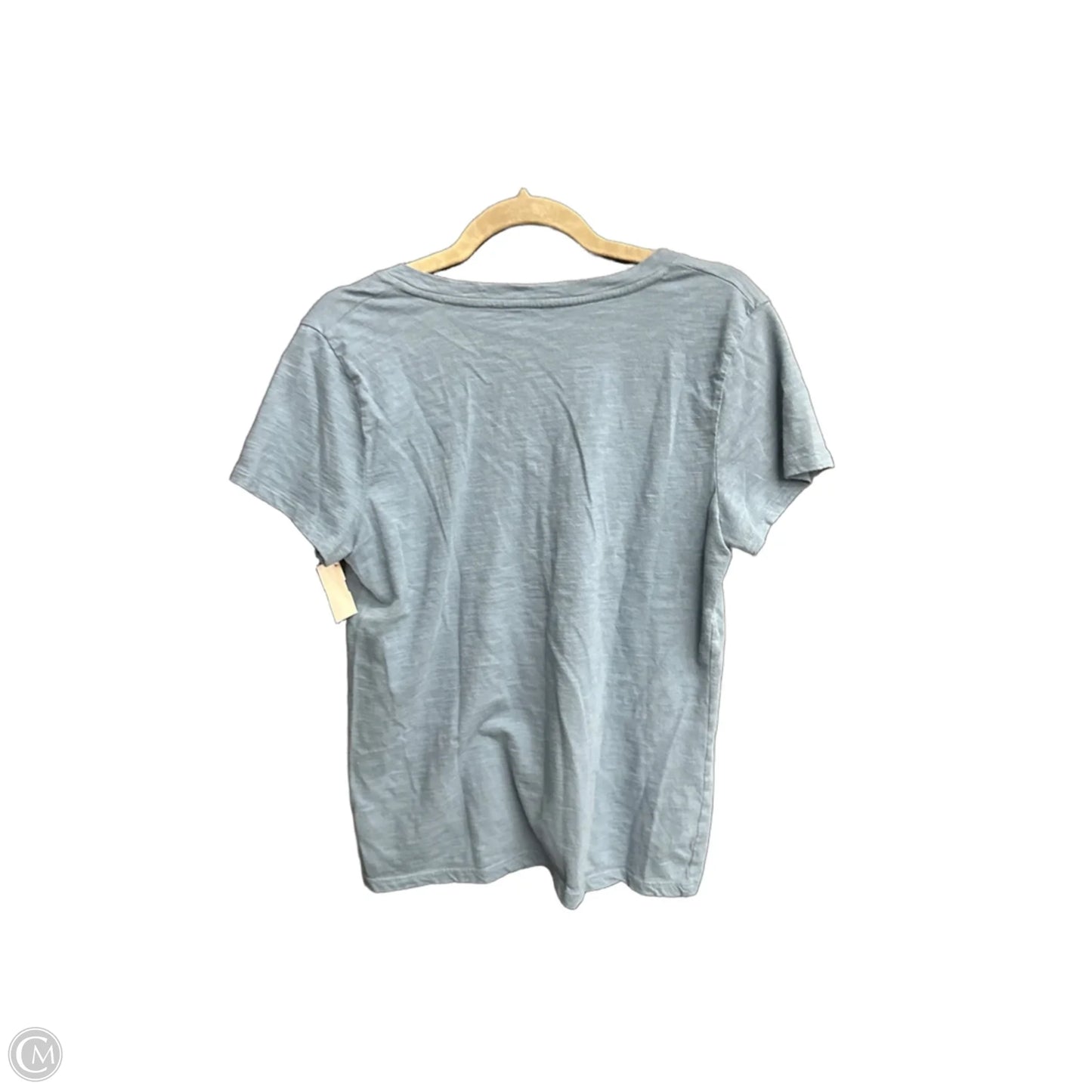 Top Short Sleeve Basic By Universal Thread In Blue, Size: M