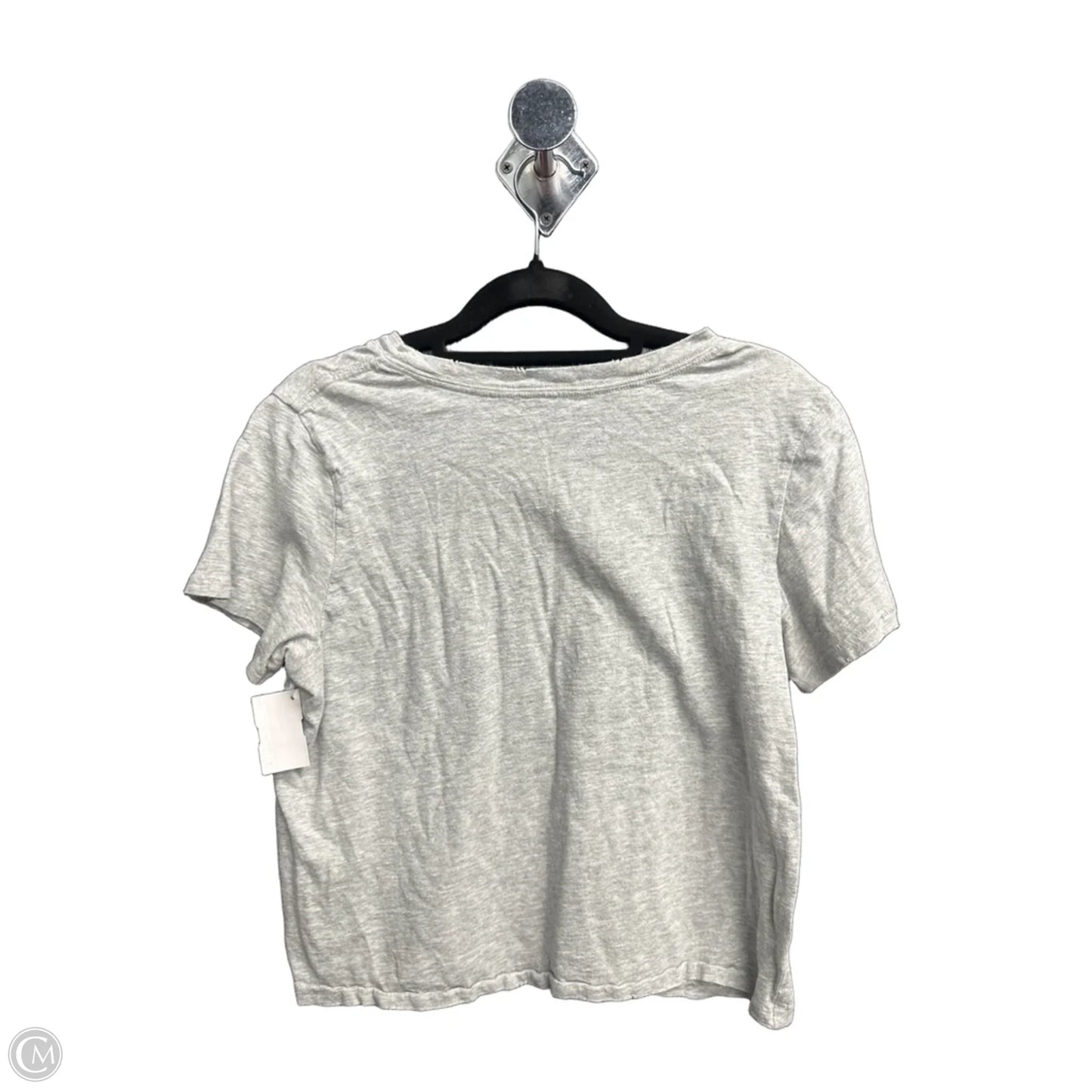 Top Short Sleeve Basic By Aerie In Grey, Size: M