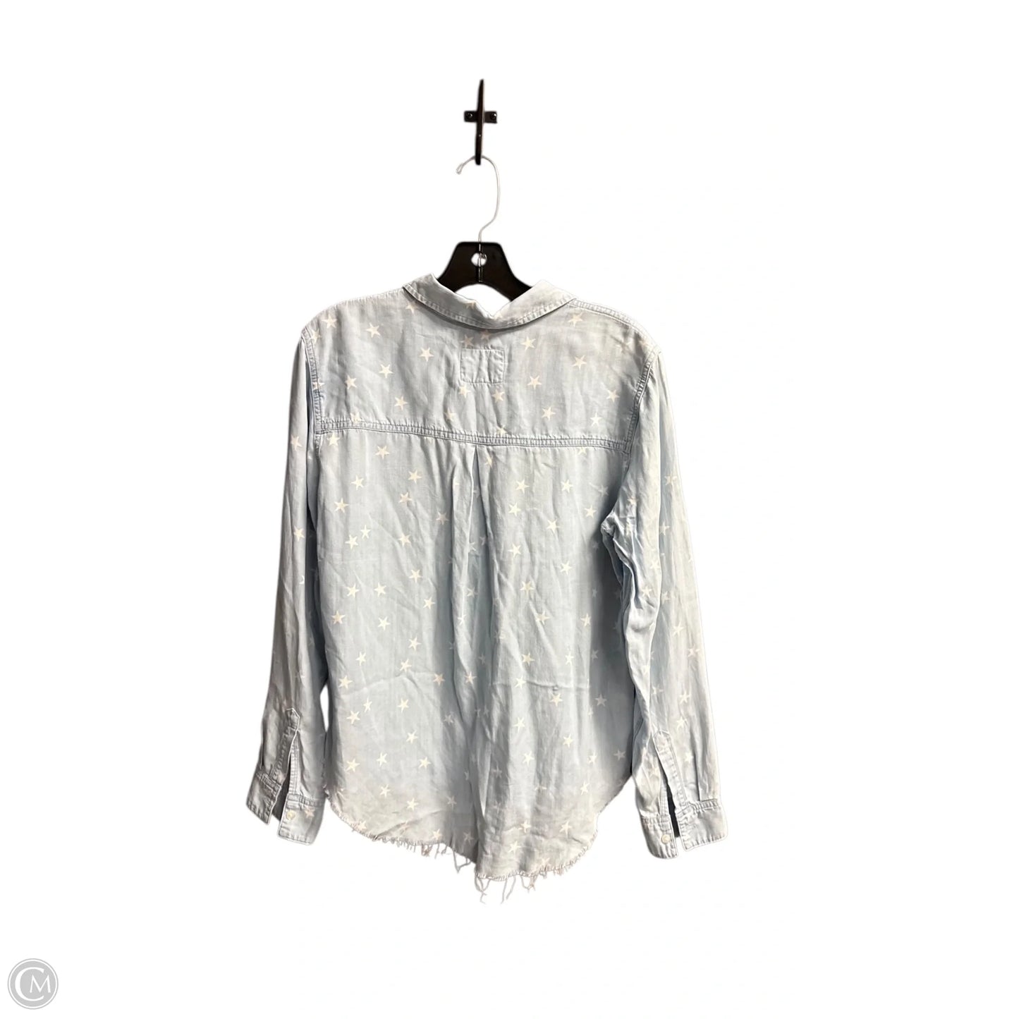 Top Long Sleeve By Rails In Blue, Size: M