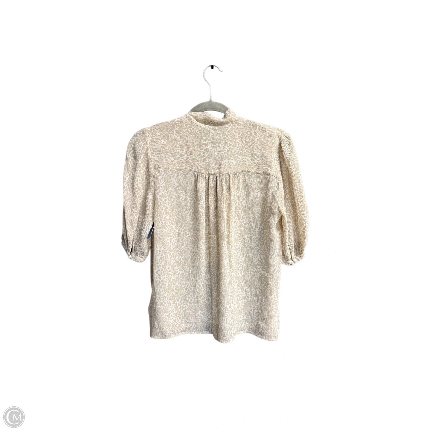 Top Short Sleeve By Paige In Leopard Print, Size: S