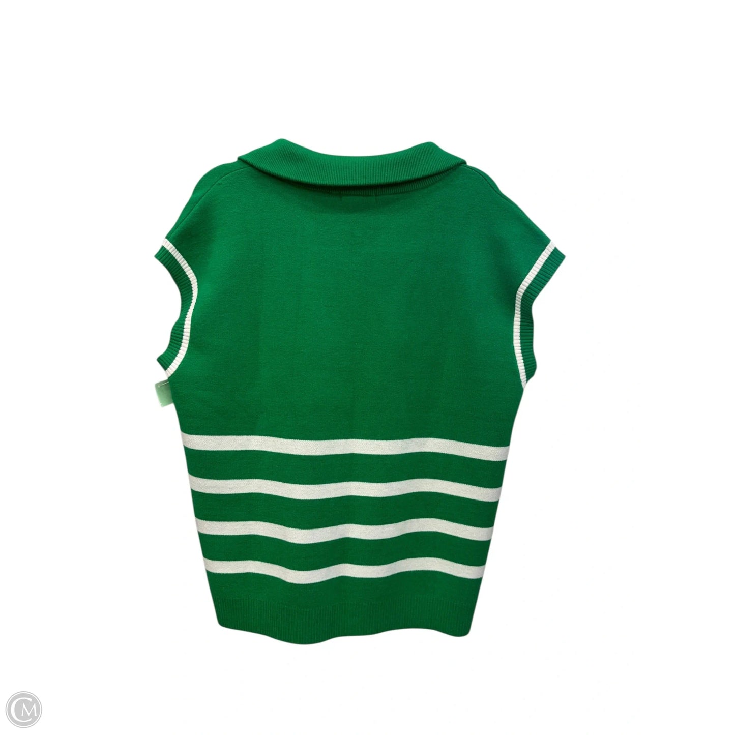 Top Sleeveless By Mary Square In Green, Size: L