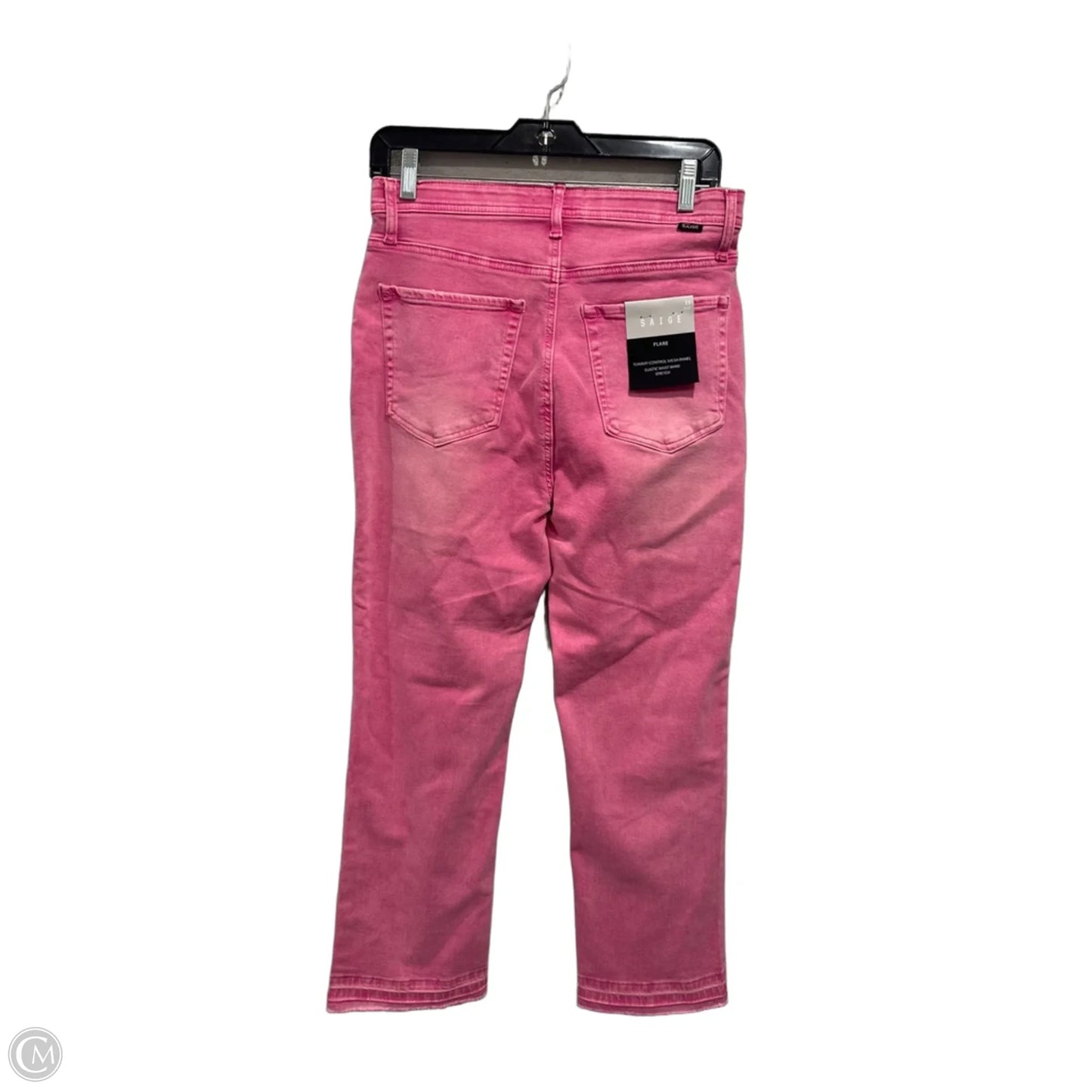 Jeans Wide Leg By Clothes Mentor In Pink, Size: 12