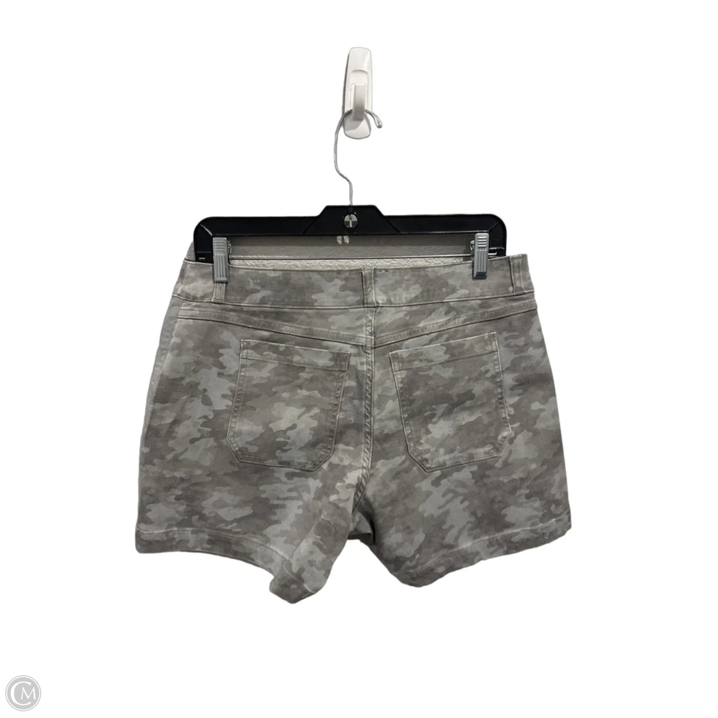 Shorts By Spanx In Camouflage Print, Size: L