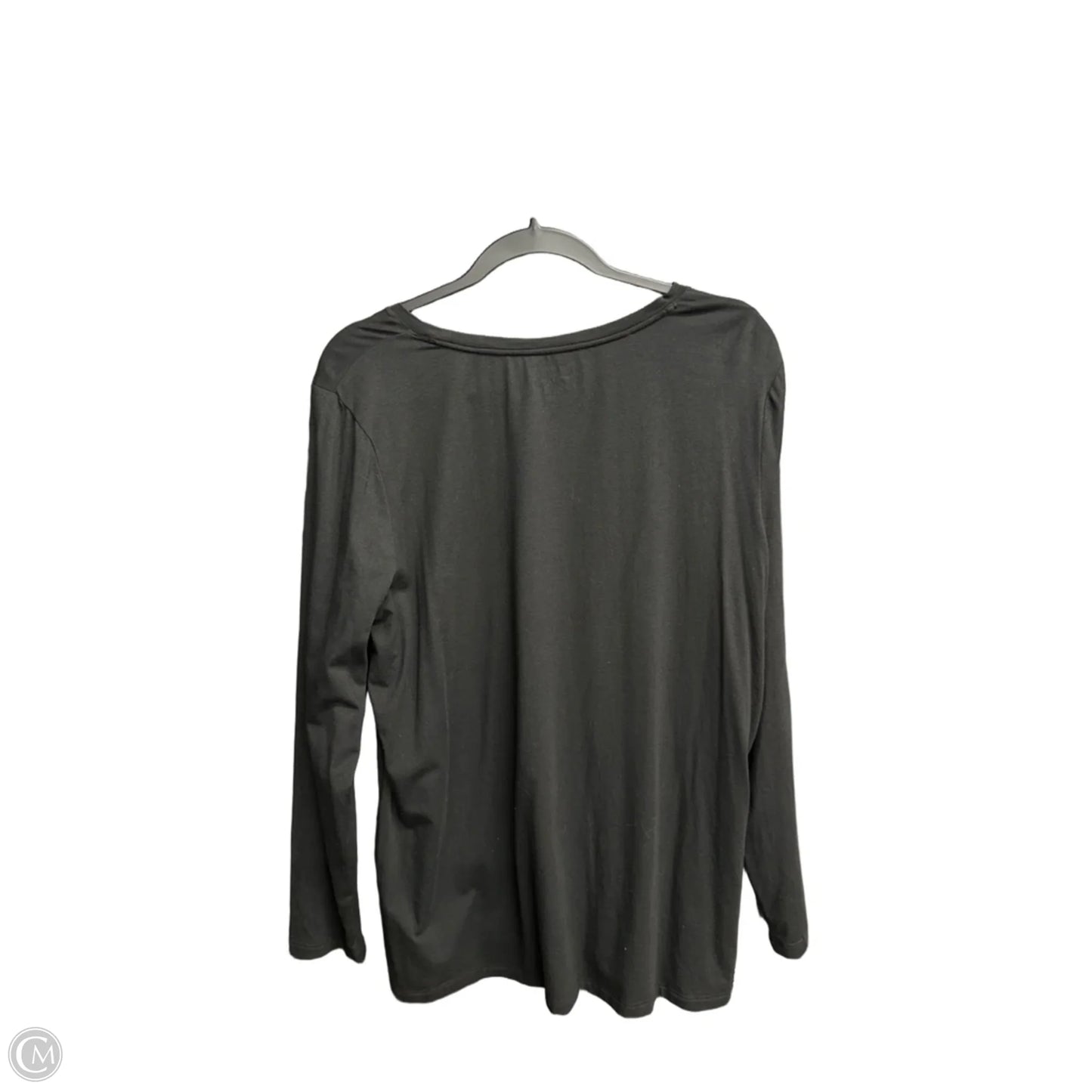Top Long Sleeve By Chicos In Black, Size: Xl