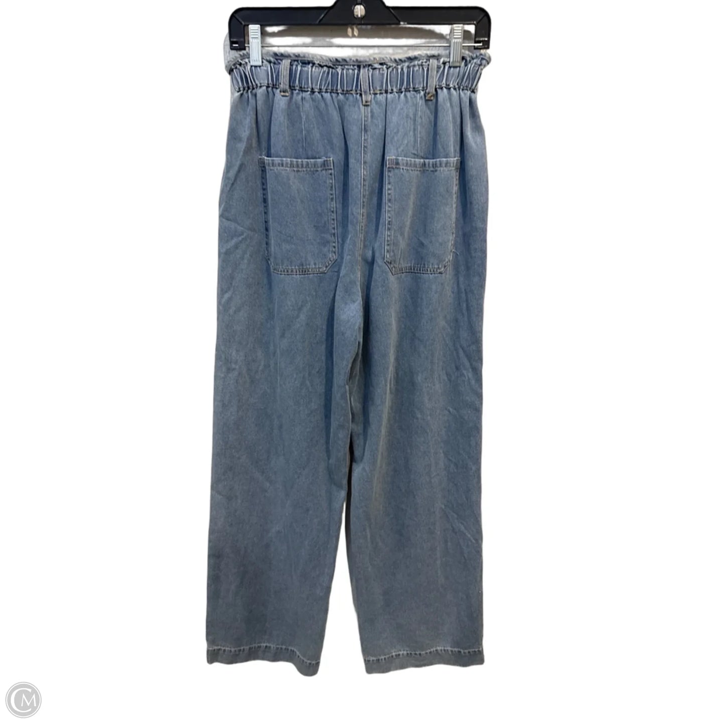 Jeans Wide Leg By Entro In Blue Denim, Size: 8