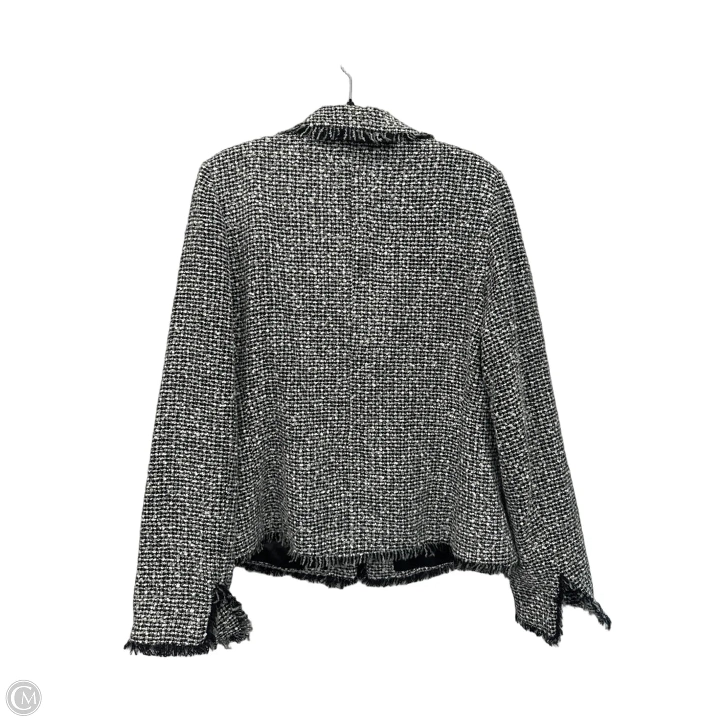 Blazer By Daisy Fuentes In Black & White, Size: Xl