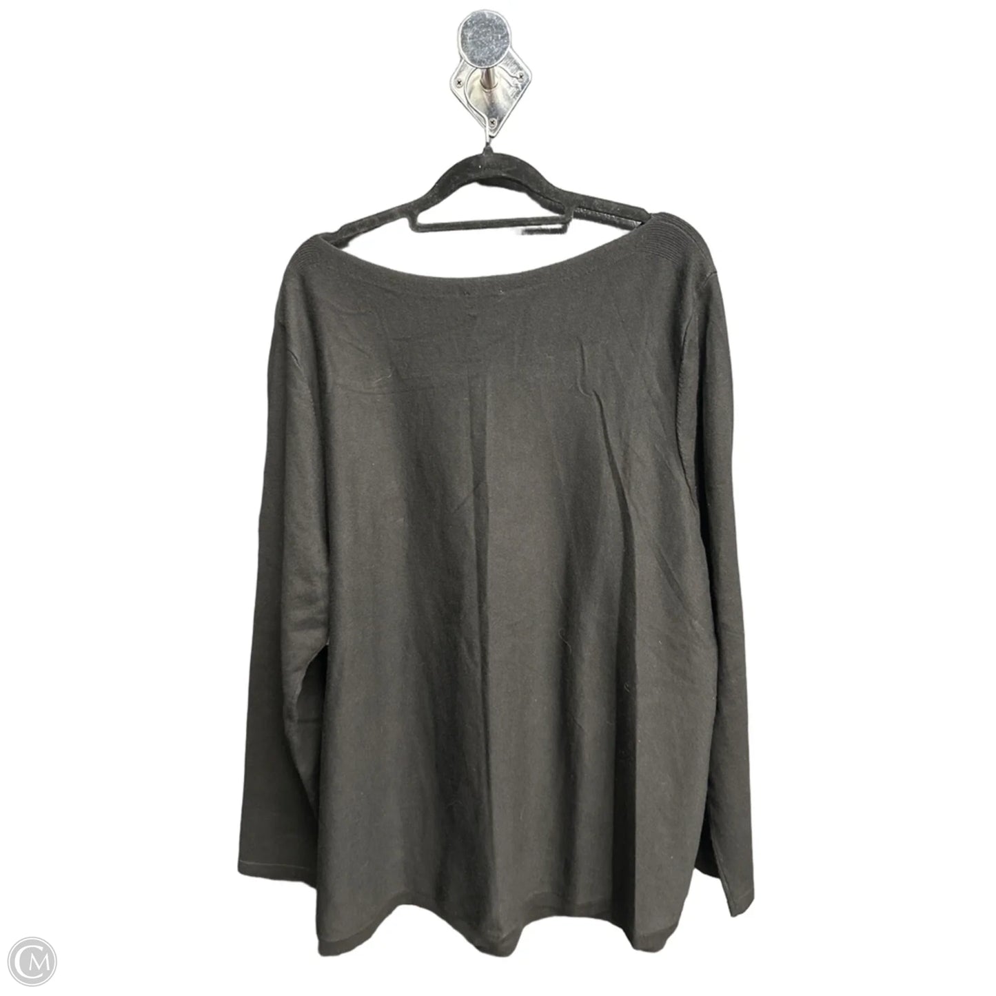 Sweater By Chicos In Black, Size: Xl