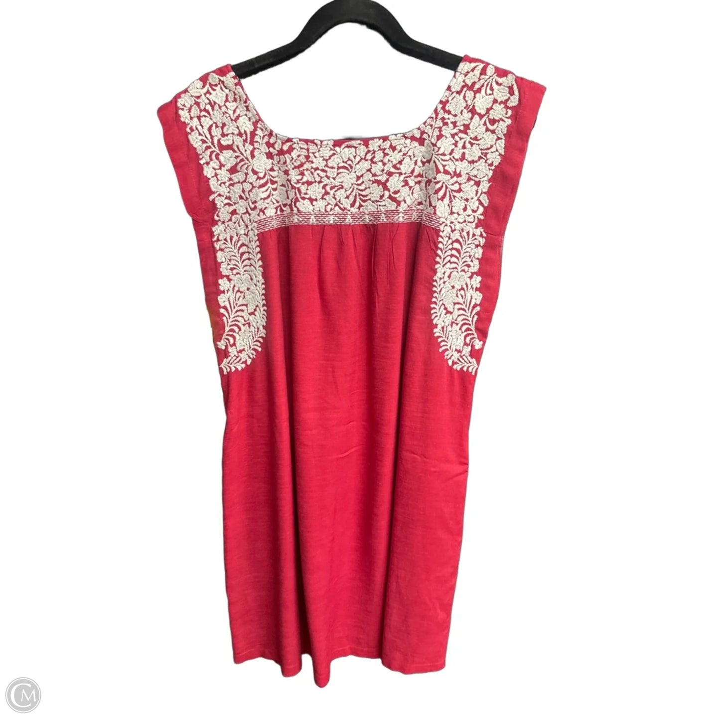 Dress Casual Maxi By J.marie In Red & White, Size: M