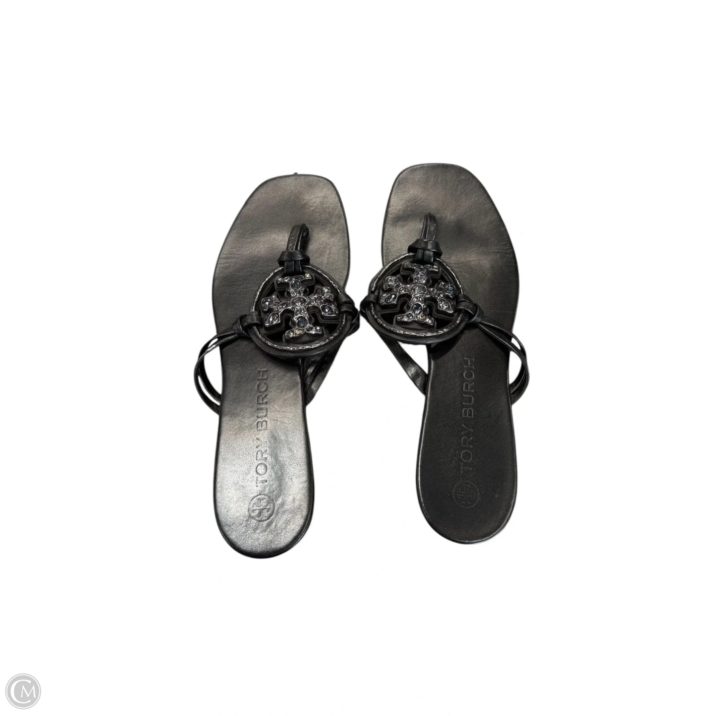 Sandals Designer By Tory Burch In Black, Size: 9.5