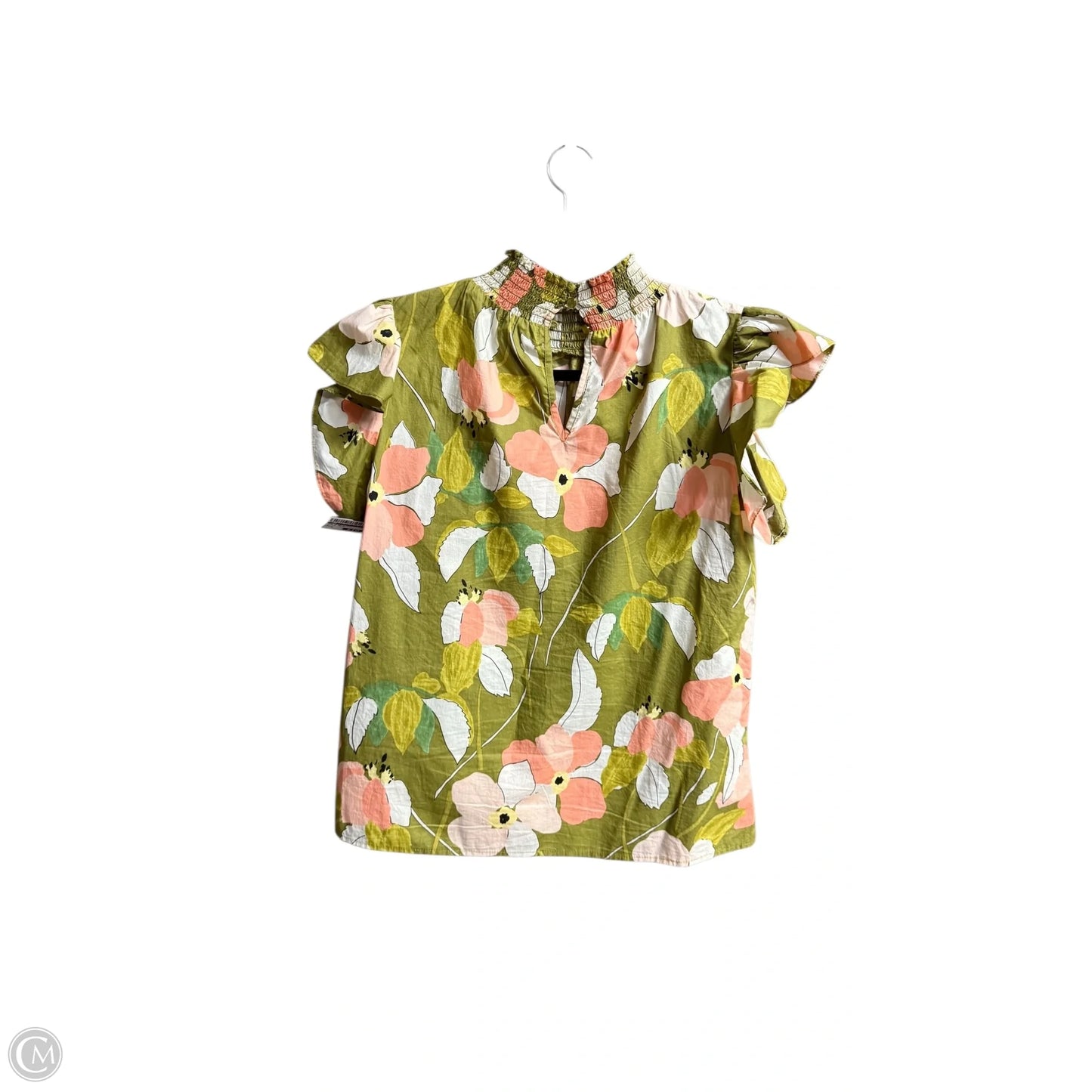 Top Sleeveless By Thml In Floral Print, Size: S