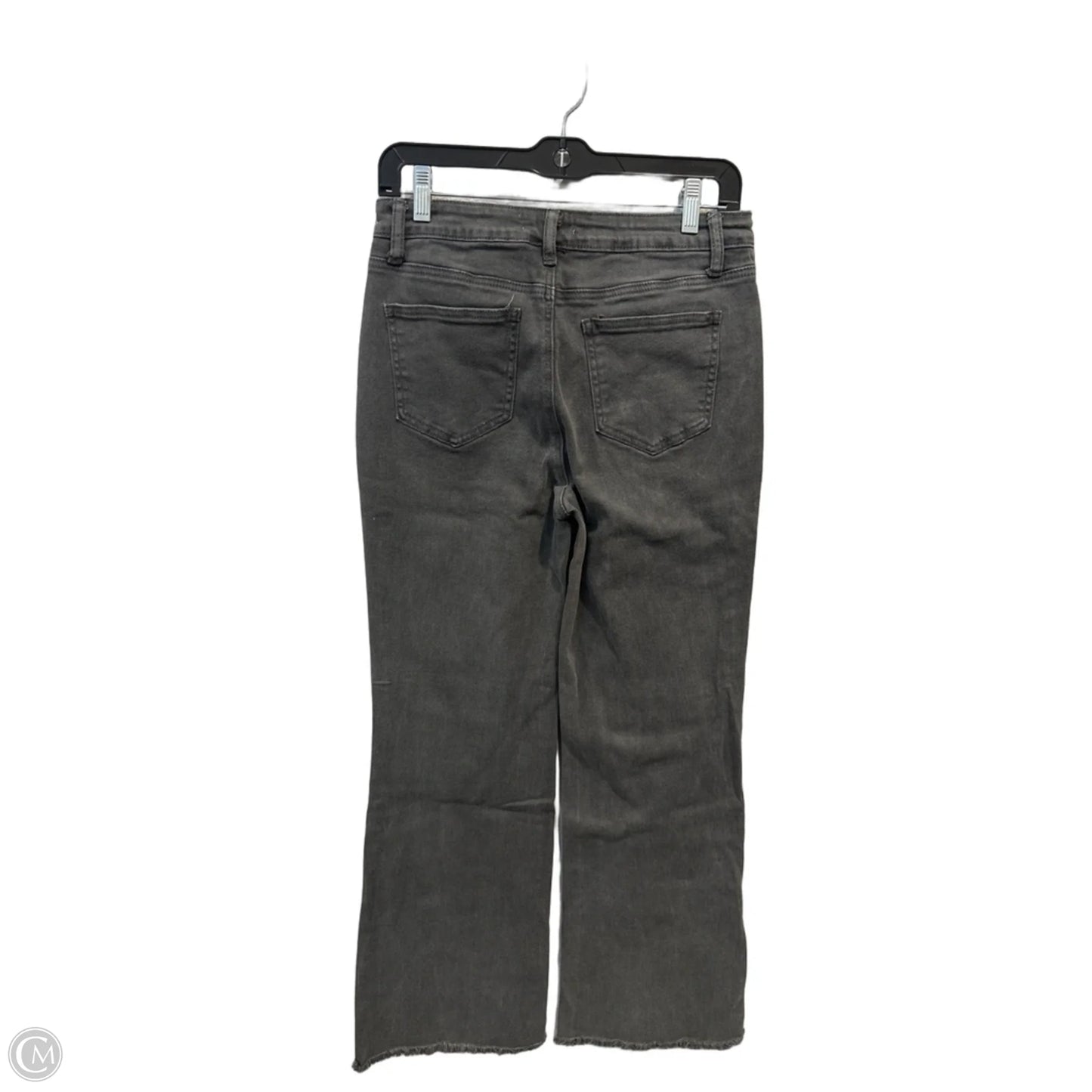 Jeans Flared By Zenana In Black Denim, Size: 8