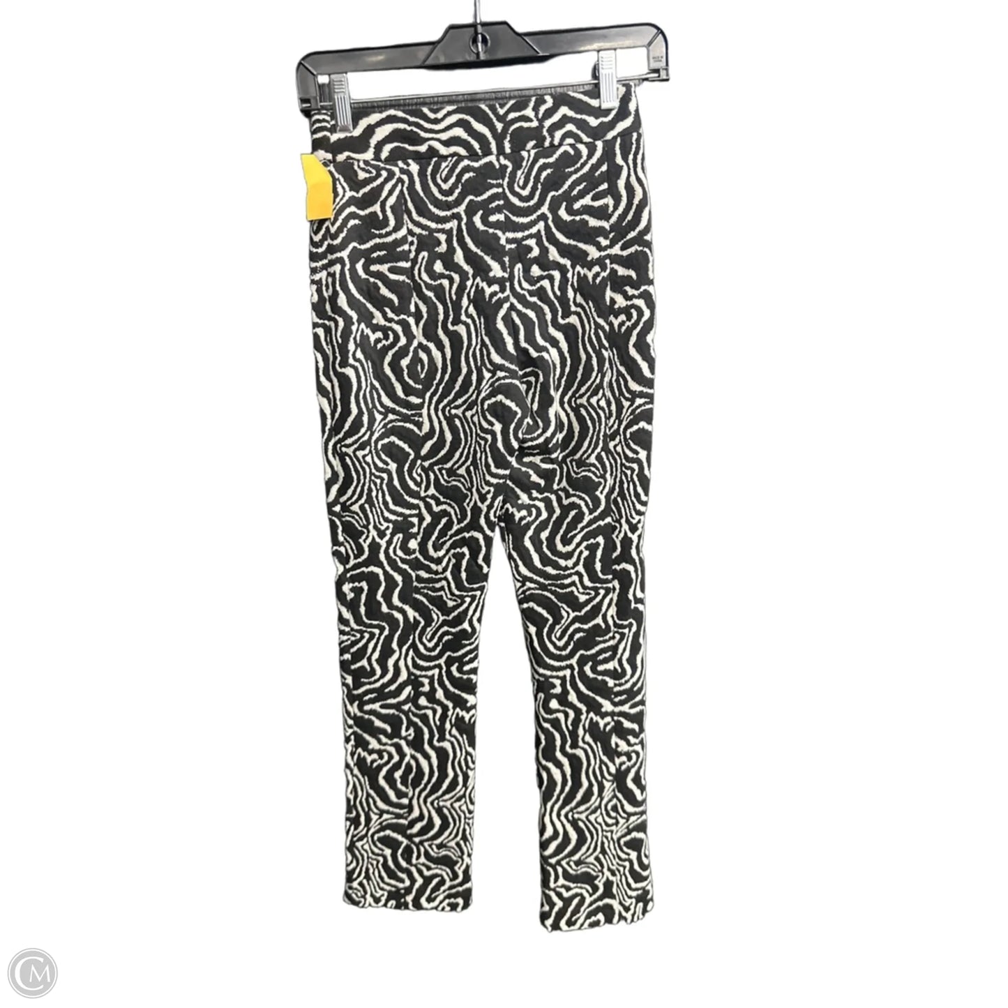 Pants Dress By Zara In Black & White, Size: Xs