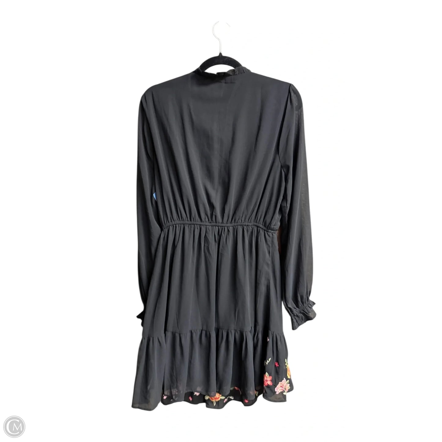 Dress Casual Short By Savanna Jane In Black, Size: L