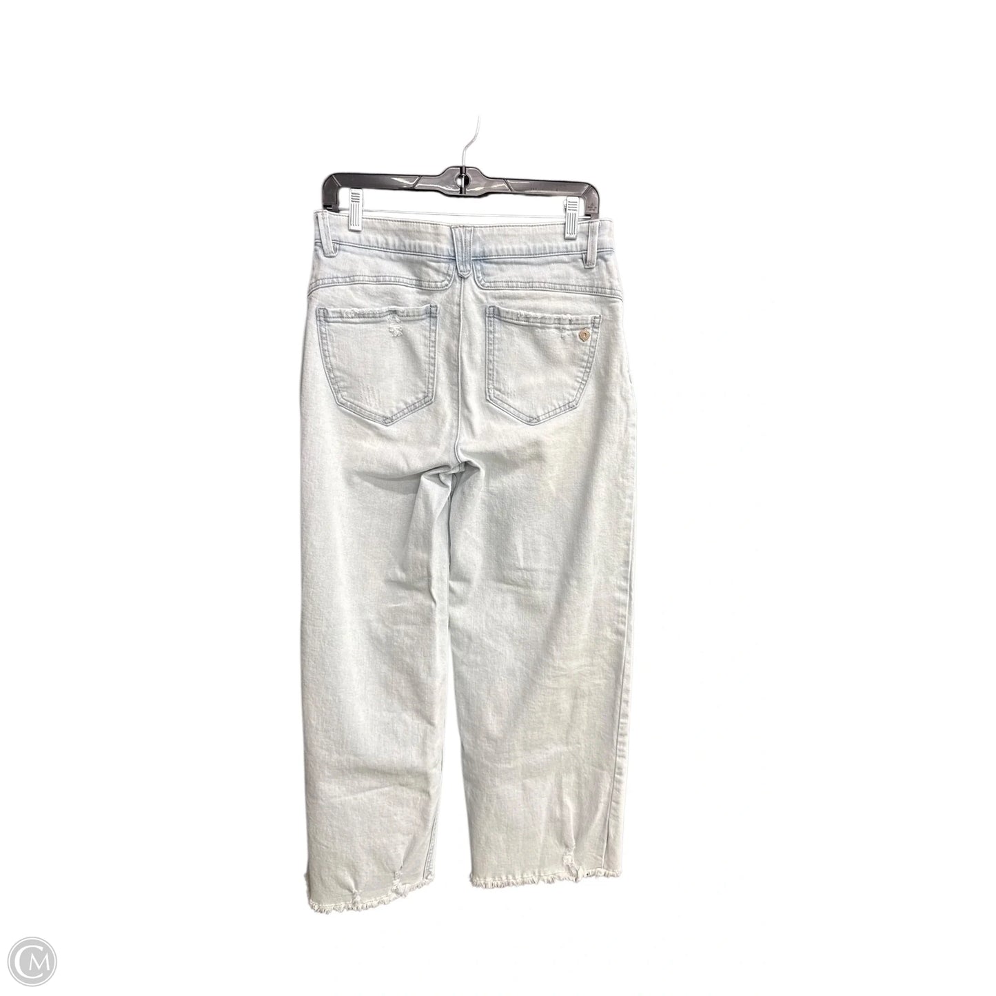 Jeans Wide Leg By Democracy In Blue Denim, Size: 4