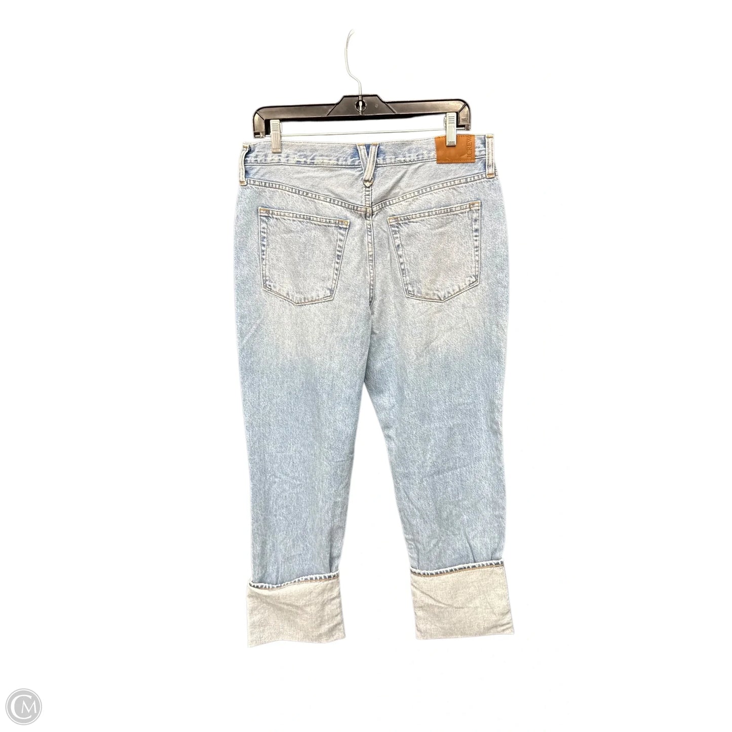 Jeans Straight By J. Crew In Blue Denim, Size: 6