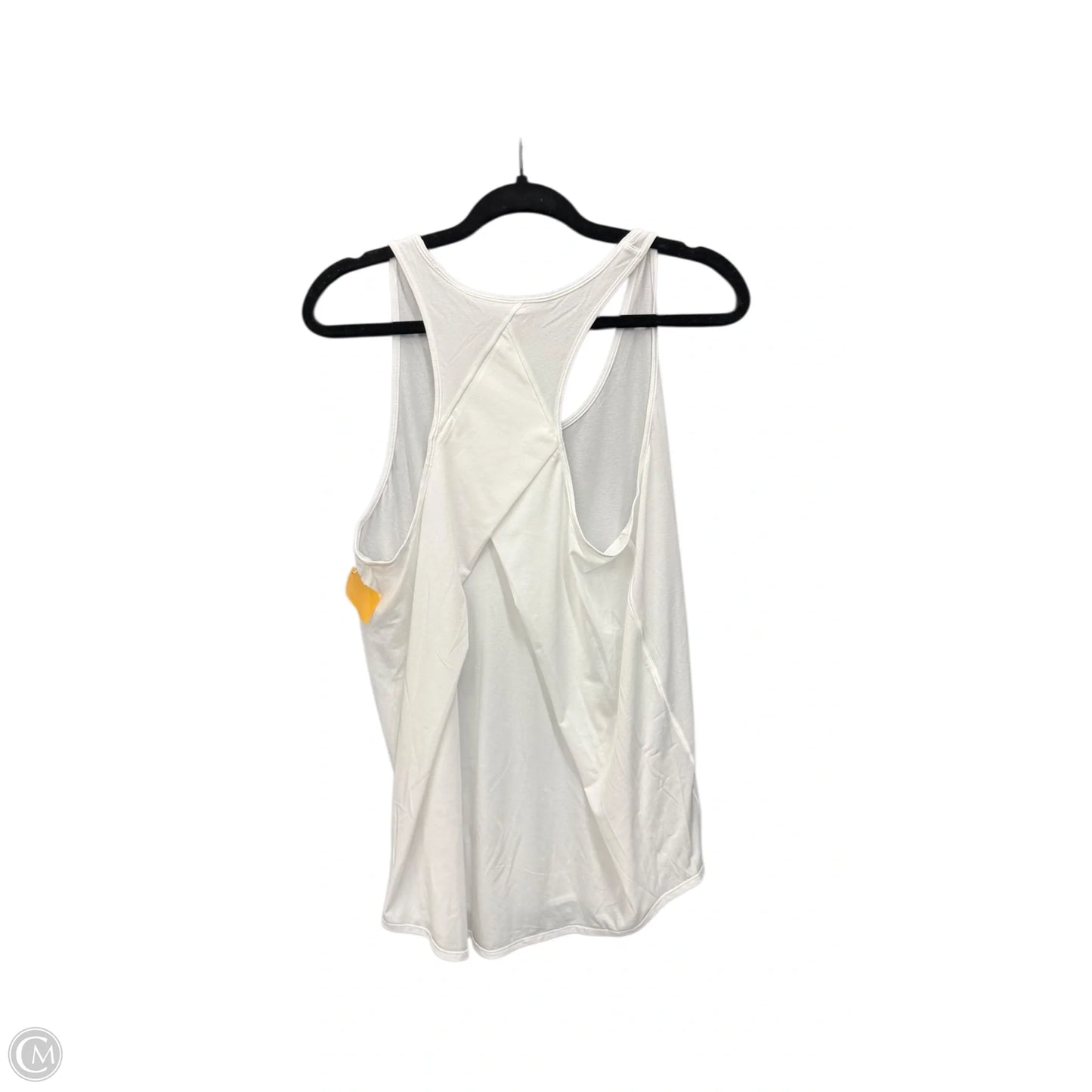Athletic Tank Top By Lululemon In White, Size: L