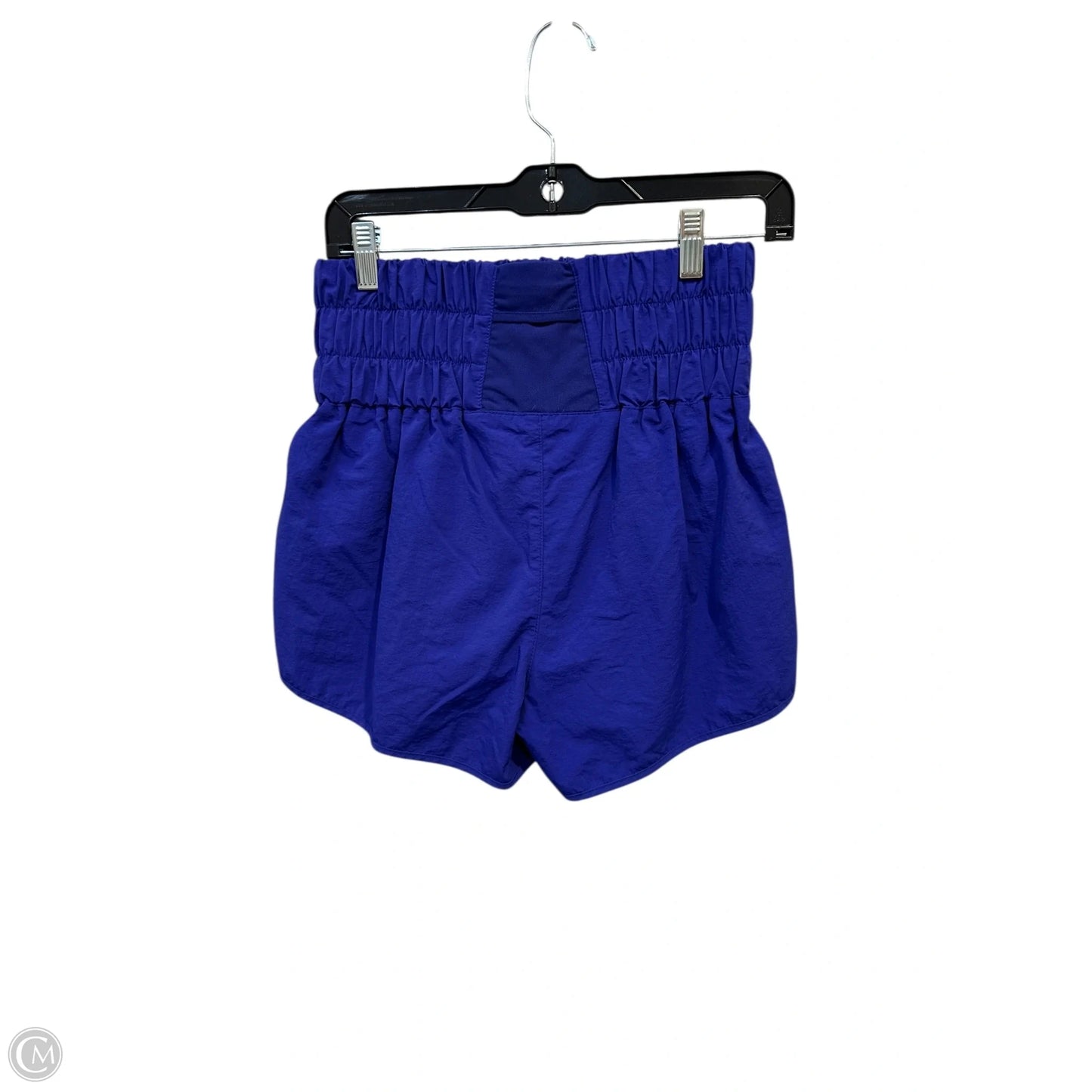 Athletic Shorts By Zenana In Blue, Size: S