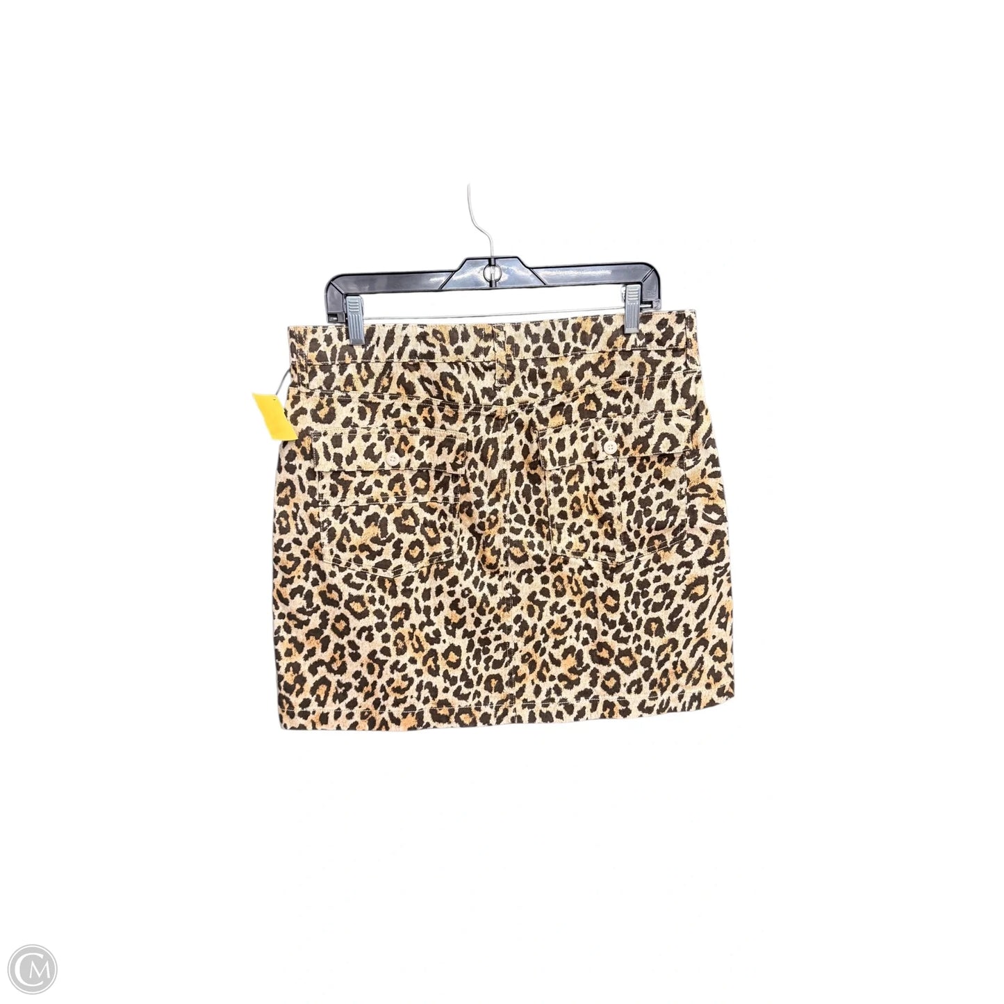 Skirt Mini & Short By J. Crew In Leopard Print, Size: 12