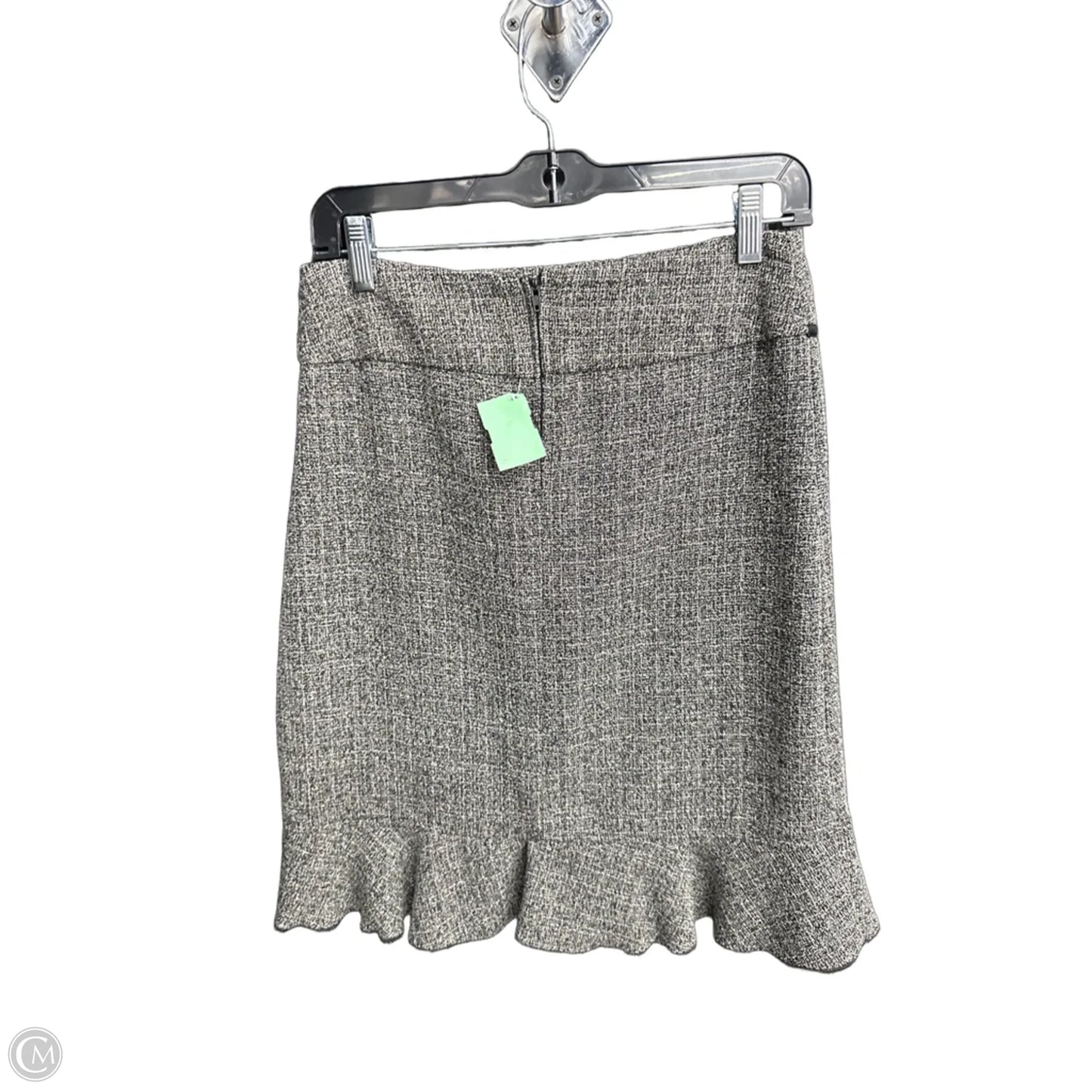 Skirt Midi By Tracy Evans In Black & White, Size: 6