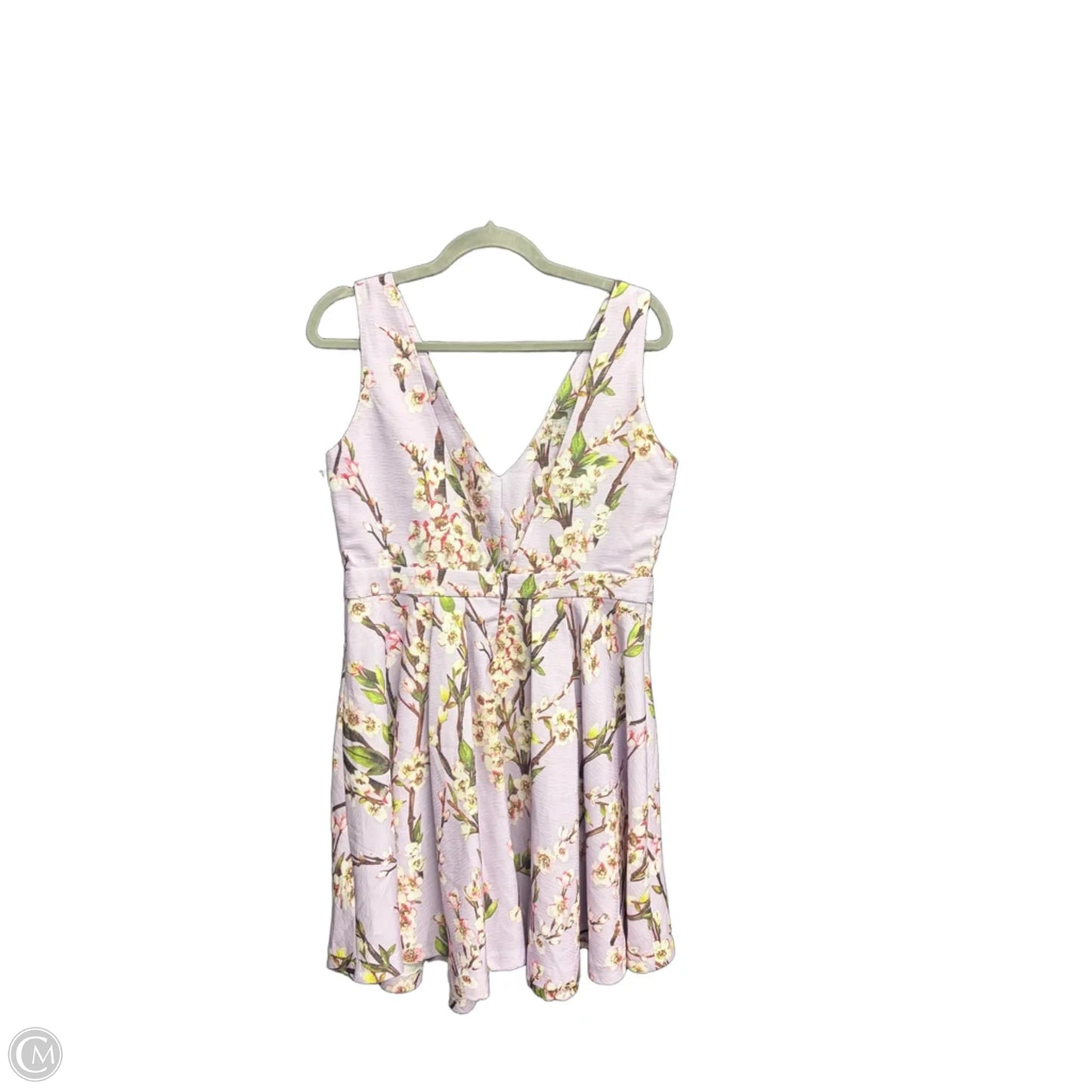 Dress Casual Short By Gianni Bini In Floral Print, Size: L