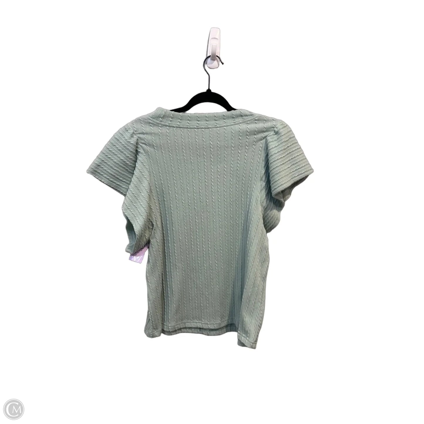 Top Short Sleeve By Clothes Mentor In Green, Size: S