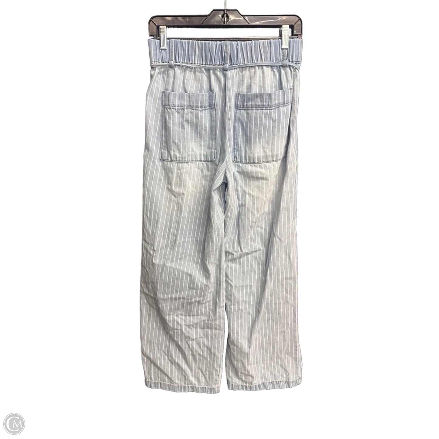 Jeans Wide Leg By Kensie In Striped Pattern, Size: S