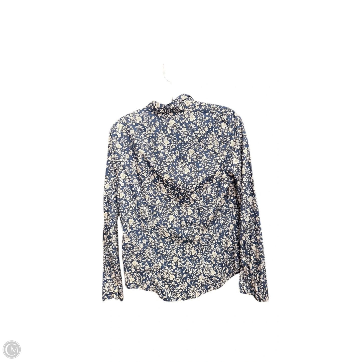 Top Long Sleeve By J. Crew In Floral Print, Size: 4