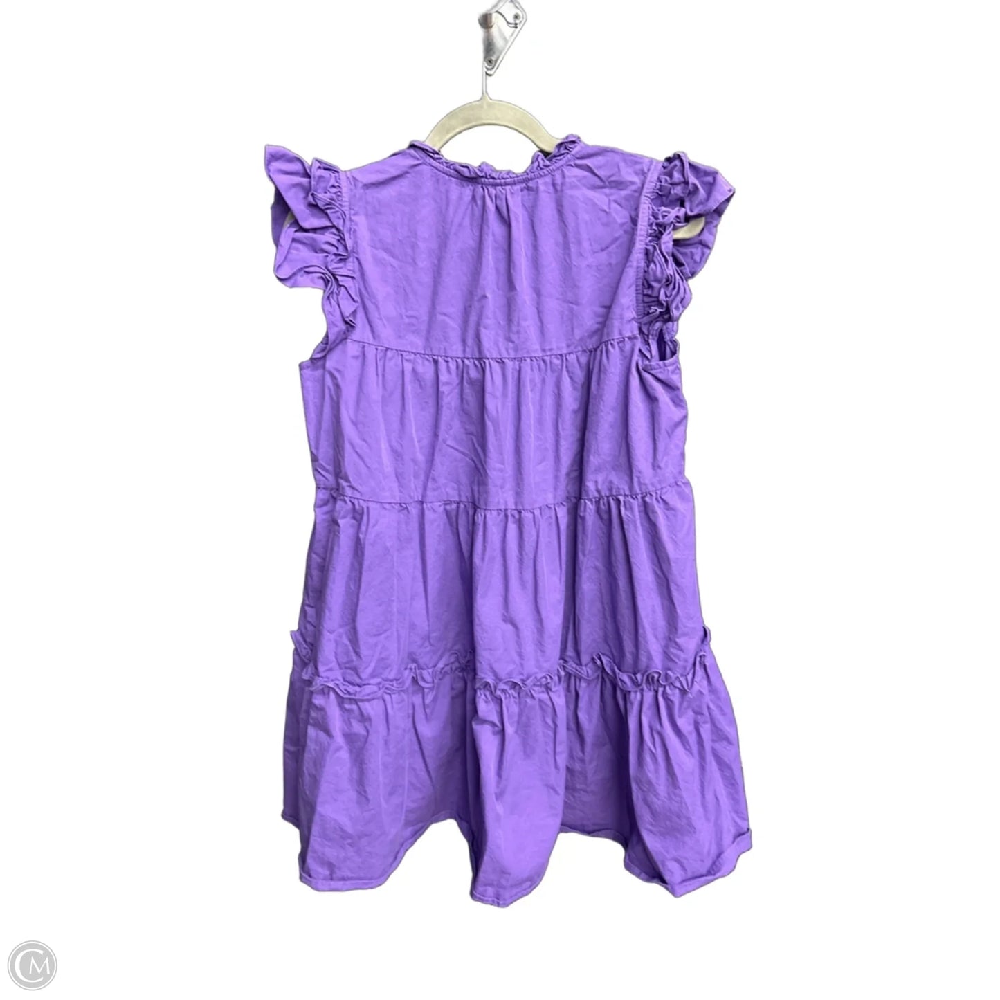 Dress Casual Short By Newbury Kustom In Purple, Size: S