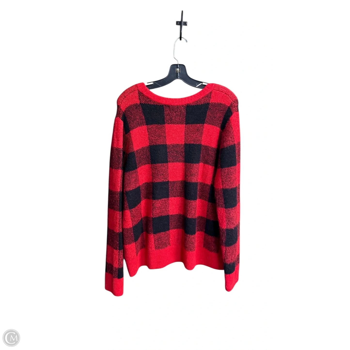 Sweater By Old Navy In Plaid Pattern, Size: Xl