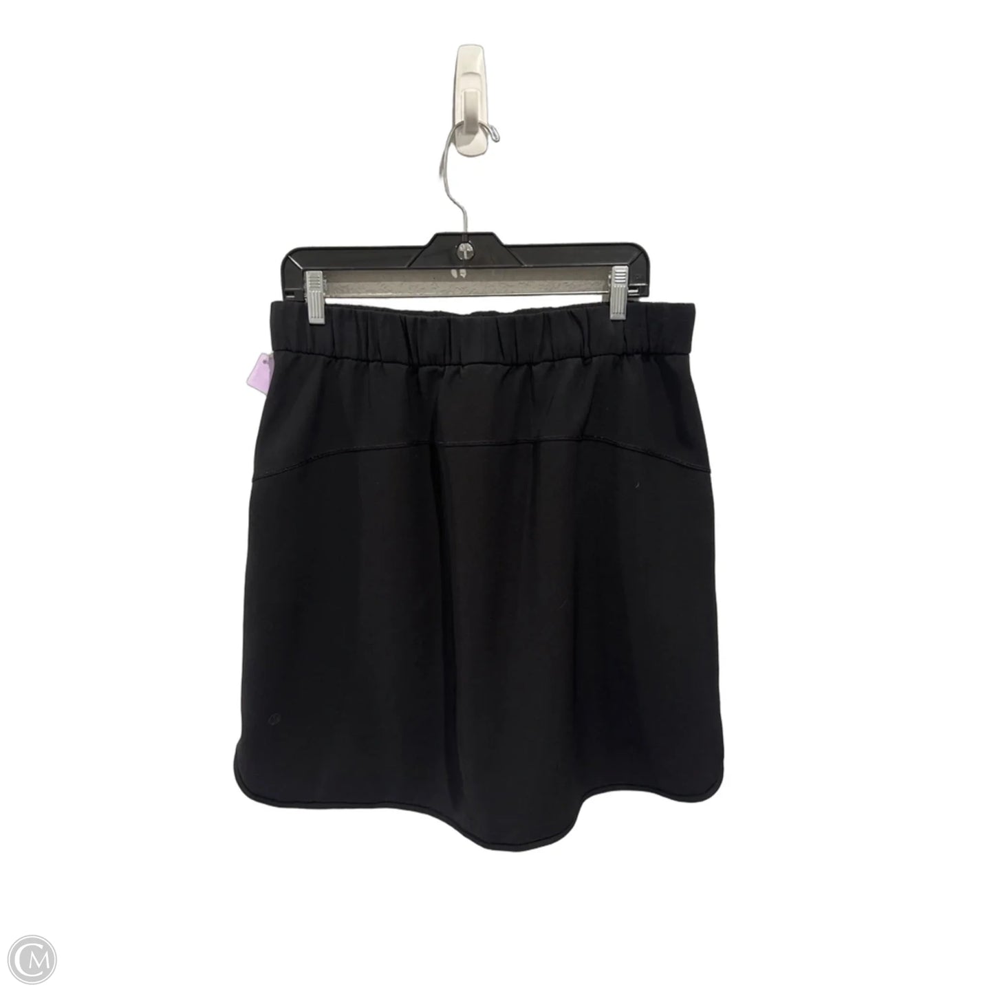 Athletic Skirt By Lululemon In Black, Size: 12