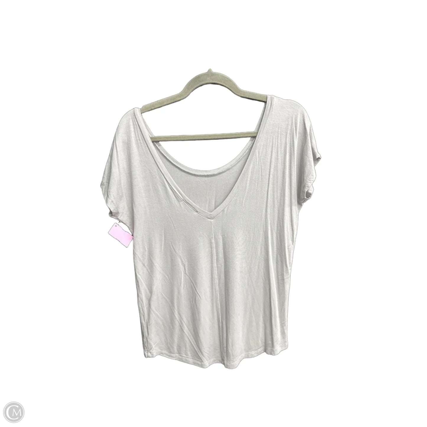 Top Short Sleeve By Freebird In Grey, Size: S