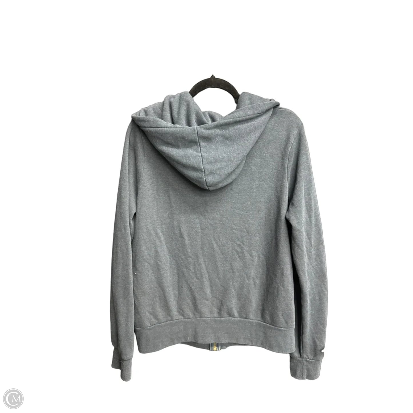Sweatshirt Hoodie By Clothes Mentor In Grey, Size: M