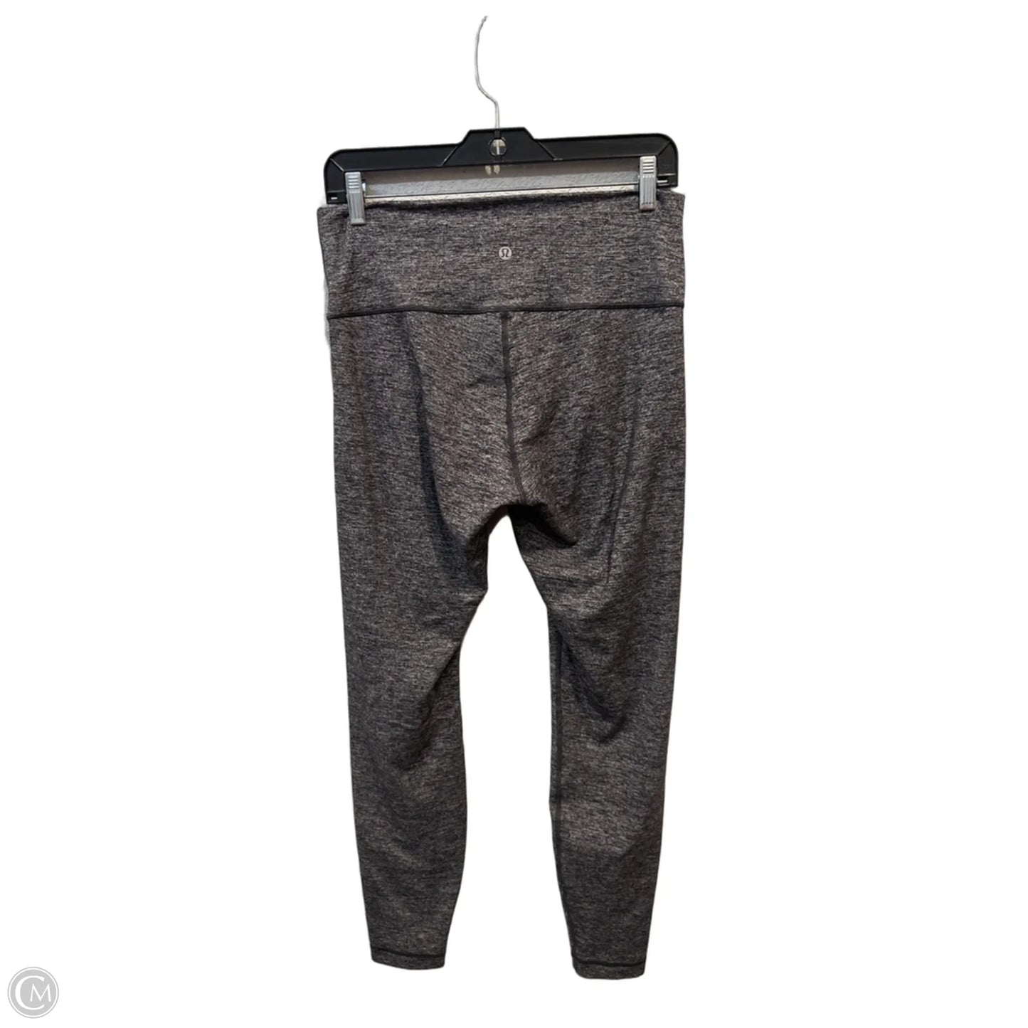 Athletic Leggings By Lululemon In Grey, Size: 10