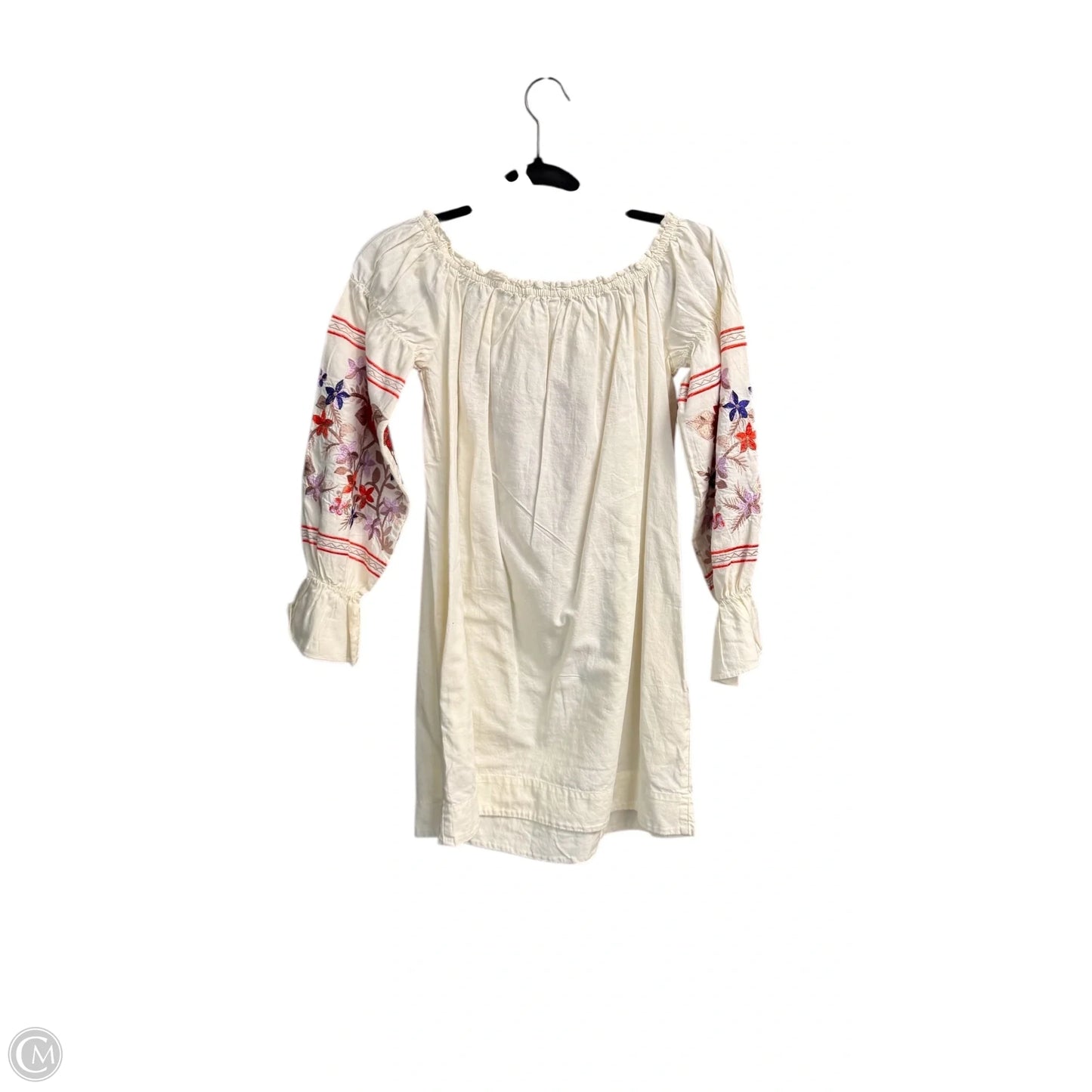 Tunic Long Sleeve By Free People In Cream, Size: Xs