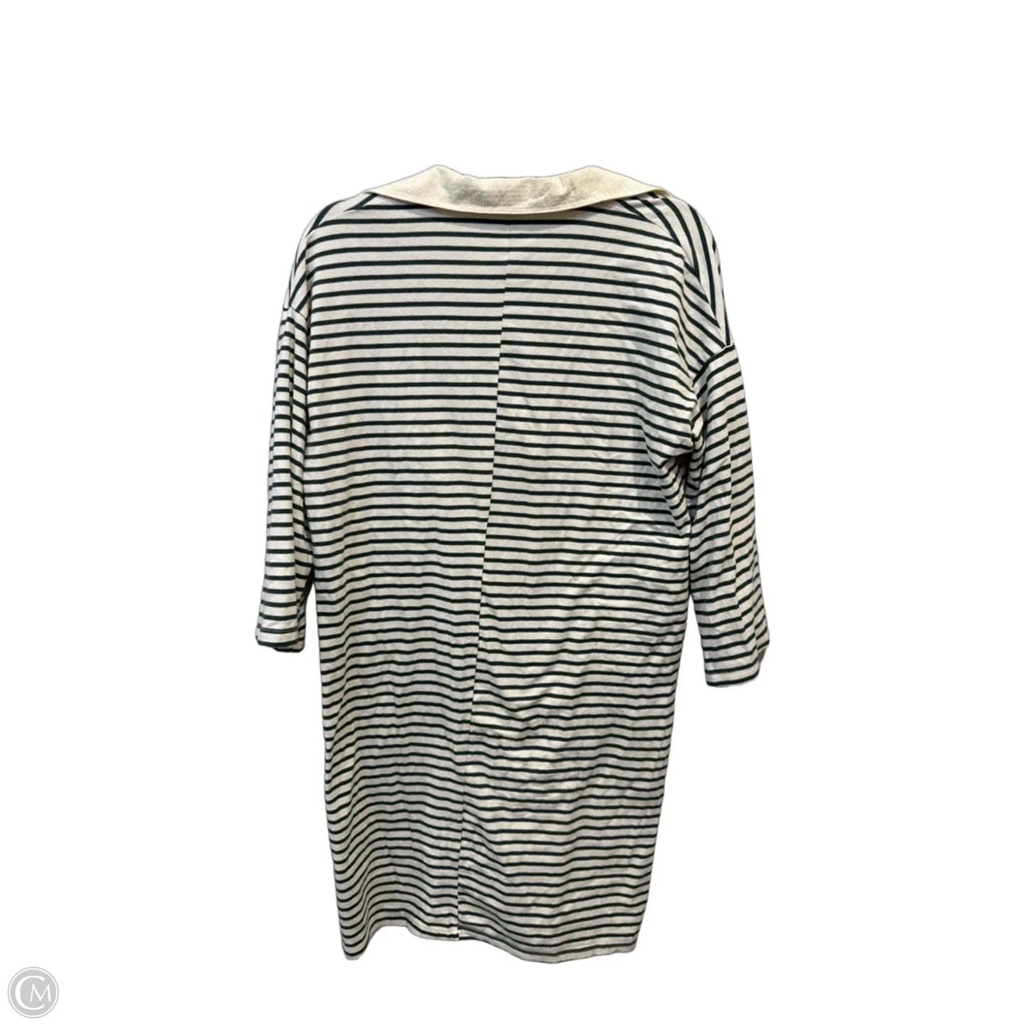 Dress Casual Midi By Tuckernuck In Striped Pattern, Size: M