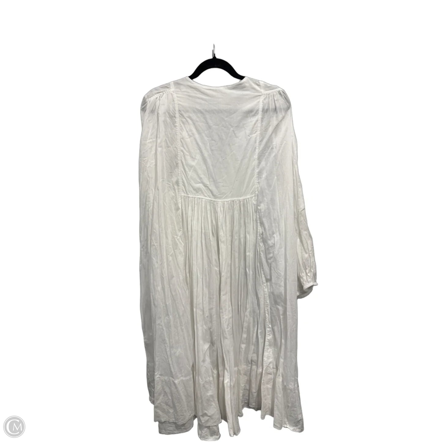 Dress Casual Maxi By Free People In White, Size: L