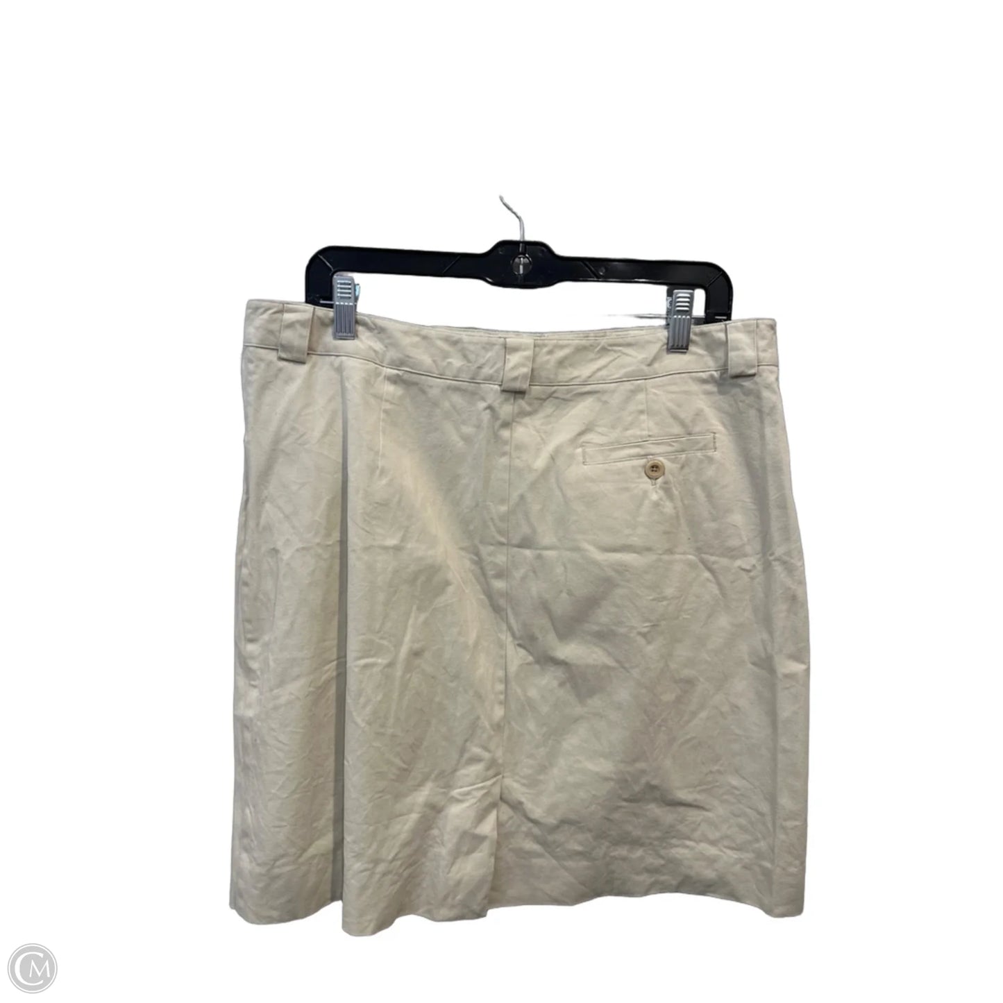 Skirt Designer By Lilly Pulitzer In Tan, Size: 14