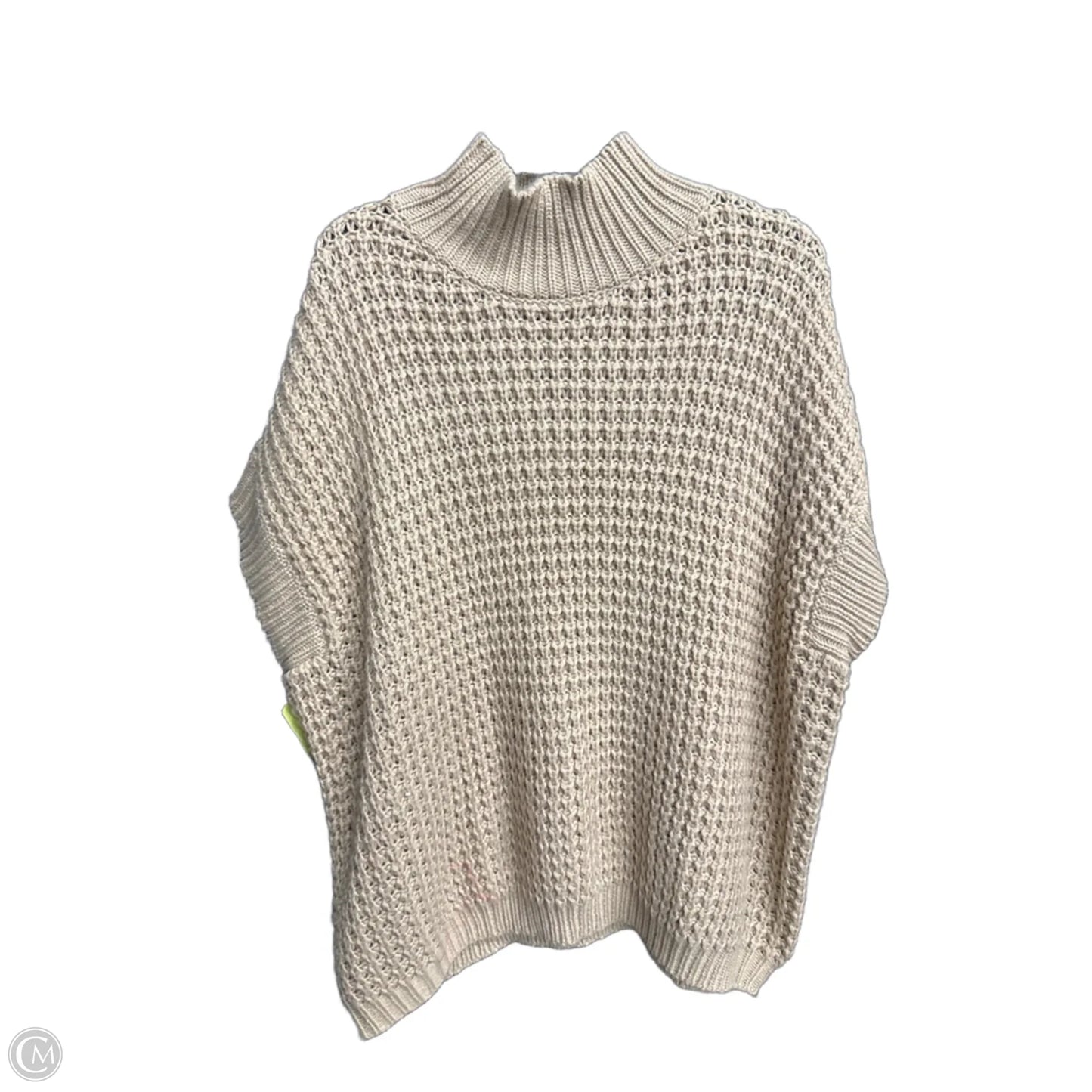Sweater Short Sleeve By Clothes Mentor In Brown, Size: L