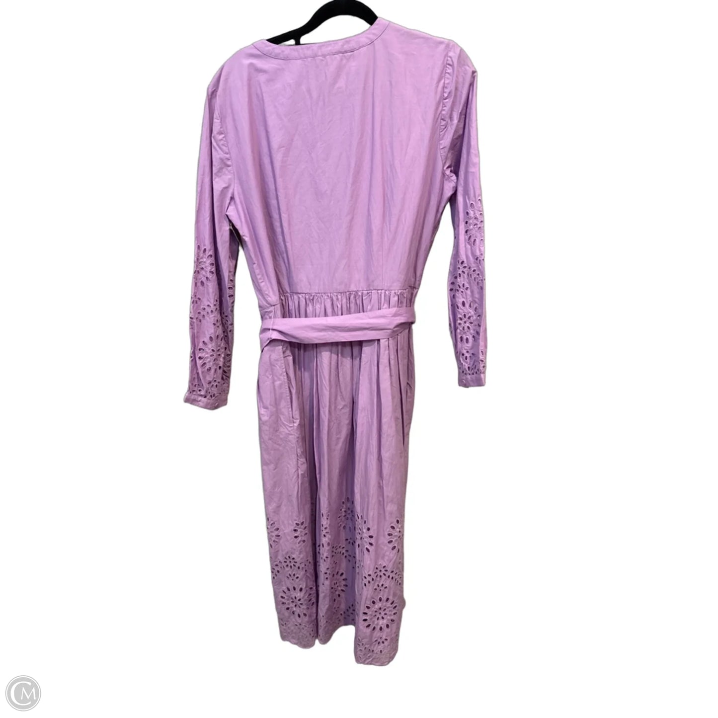 Dress Casual Midi By Talbots In Purple, Size: 10