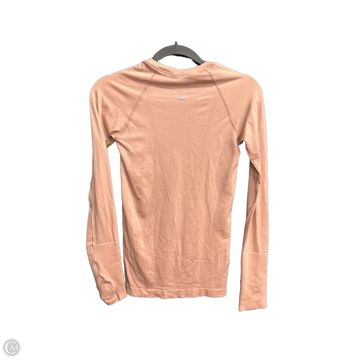 Athletic Top Long Sleeve Crewneck By Lululemon In Pink, Size: S