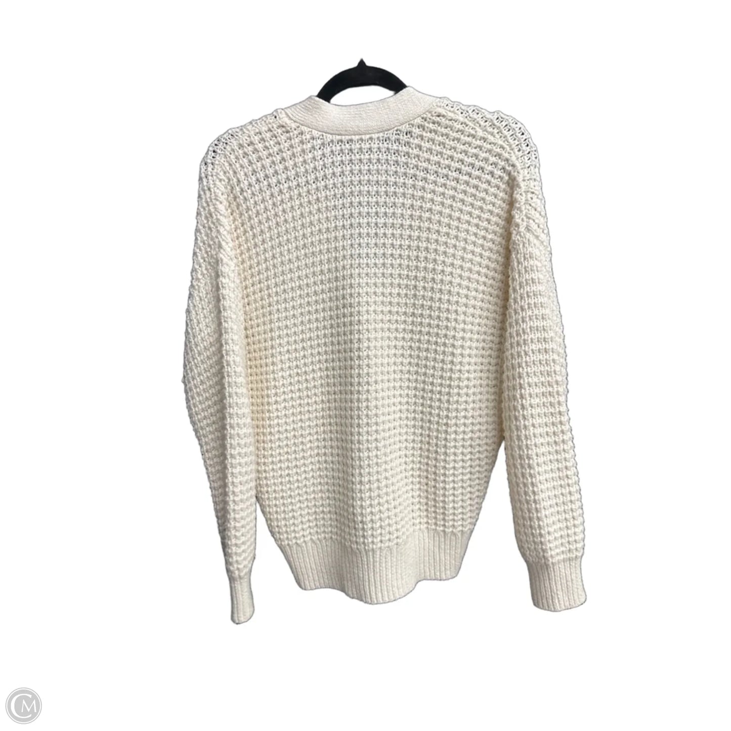 Sweater Cardigan By Madewell In Cream, Size: Xs