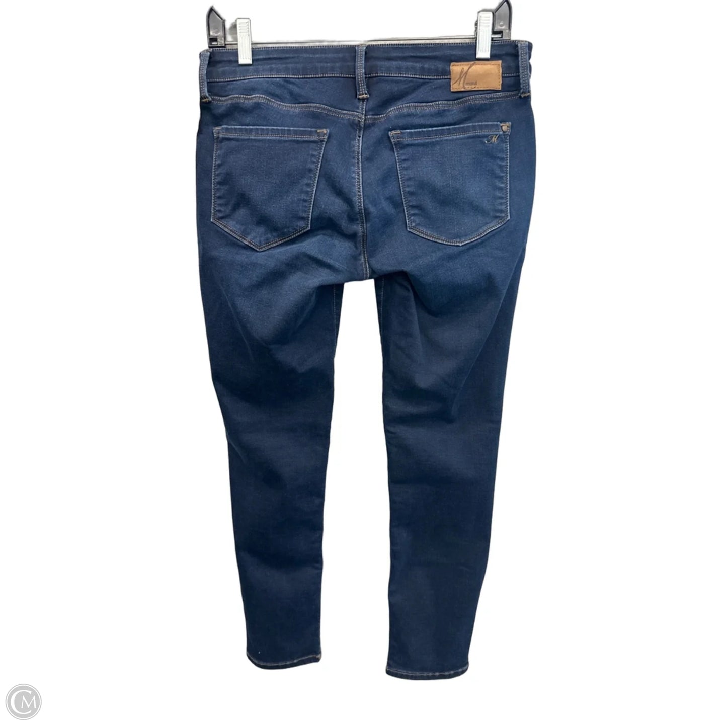 Jeans Skinny By Mavi In Blue Denim, Size: 4
