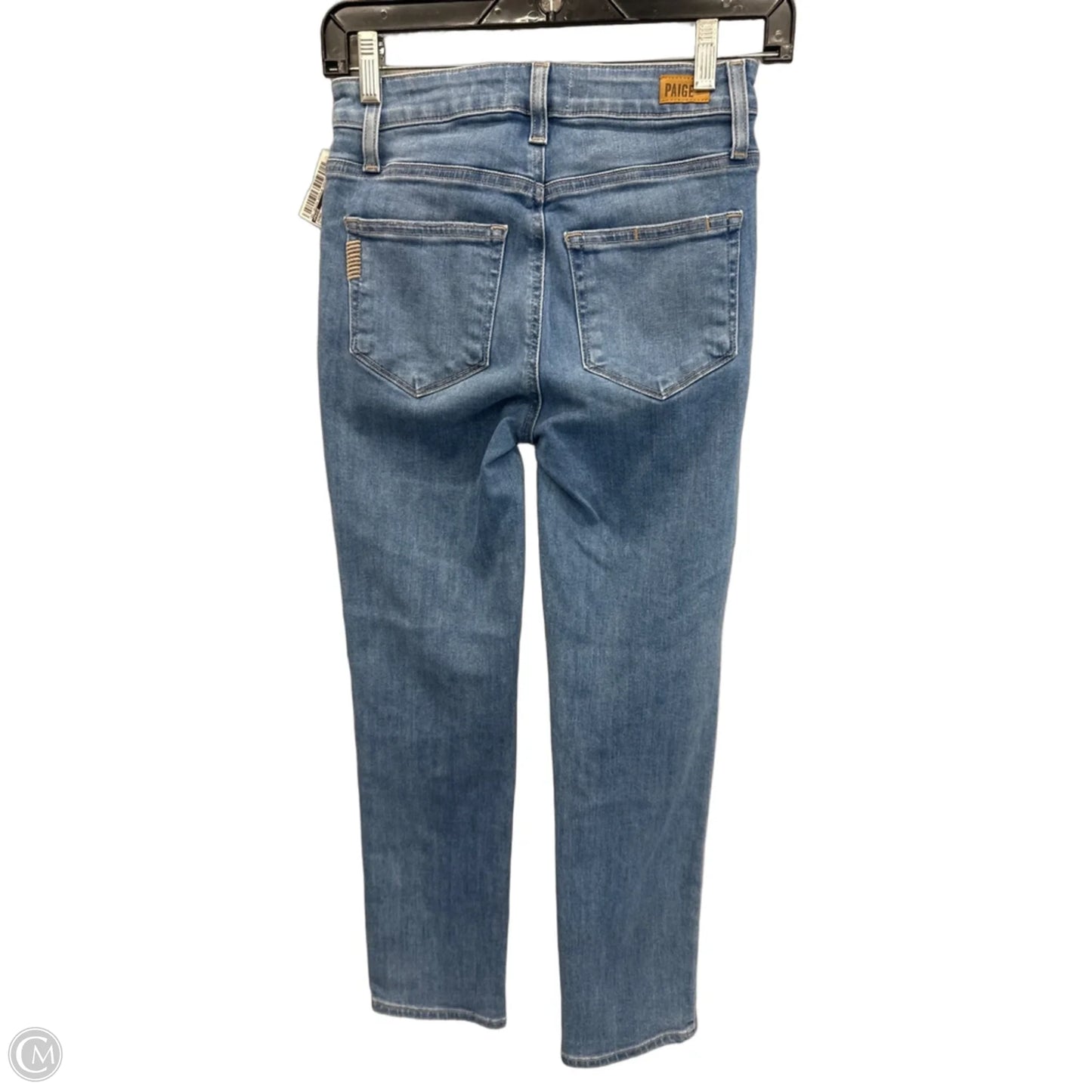 Jeans Skinny By Paige In Blue Denim, Size: 0