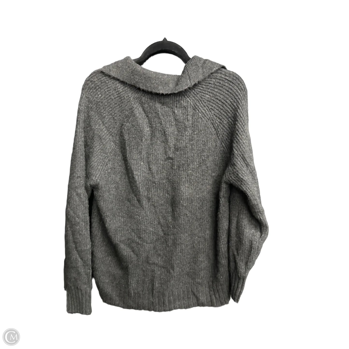 Sweater By American Eagle In Black & Grey, Size: Xs