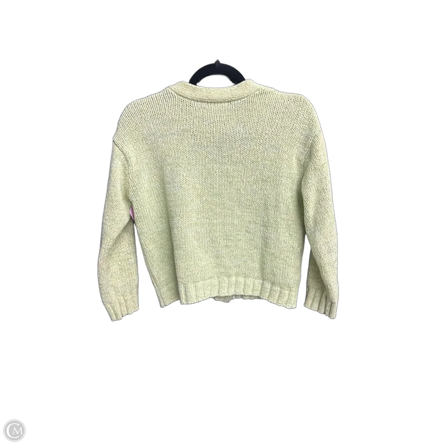 Sweater Cardigan By Loft In Green, Size: Xsp