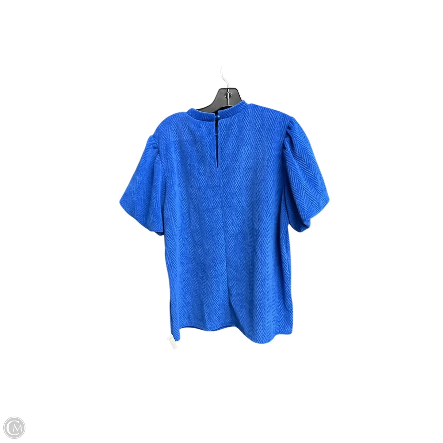 Top Short Sleeve By Clothes Mentor In Blue, Size: Xl