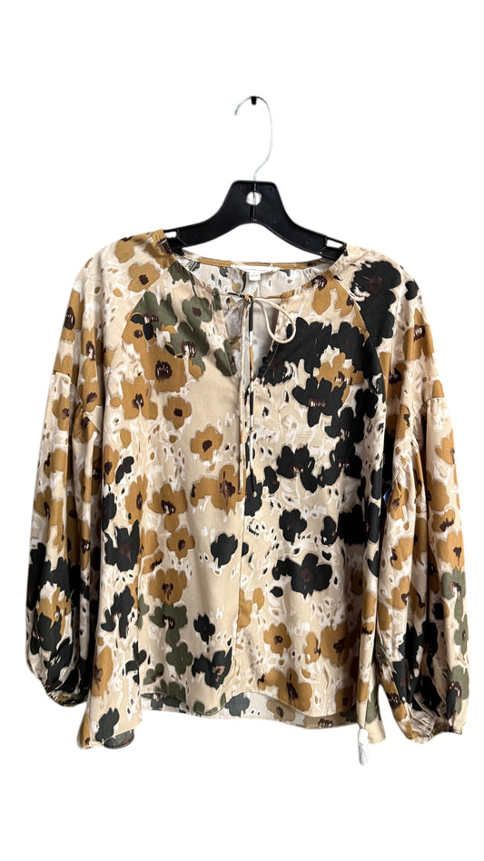 Top Long Sleeve By Clothes Mentor In Multi-colored, Size: S