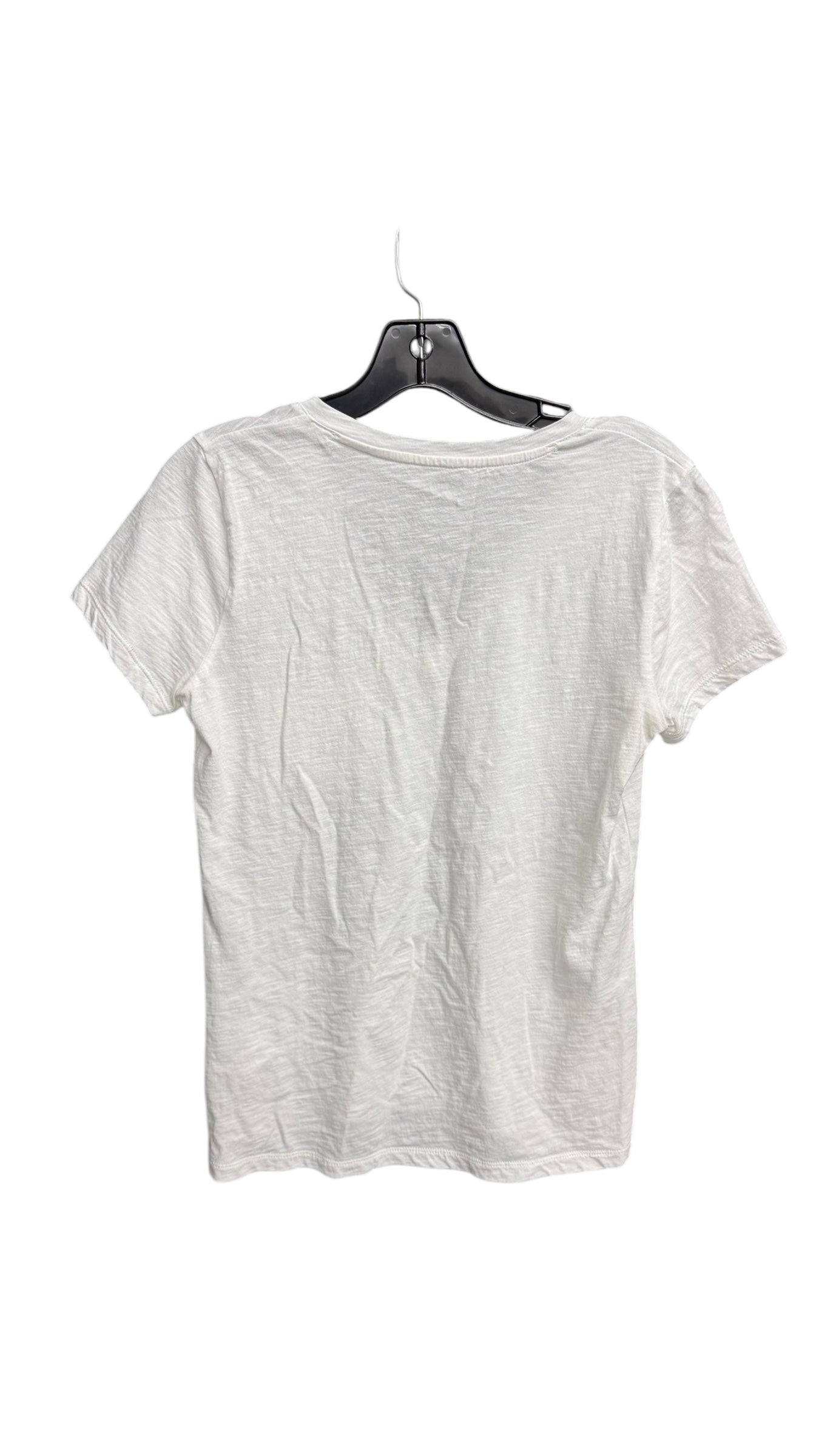 Top Short Sleeve Basic By Madewell In White, Size: S